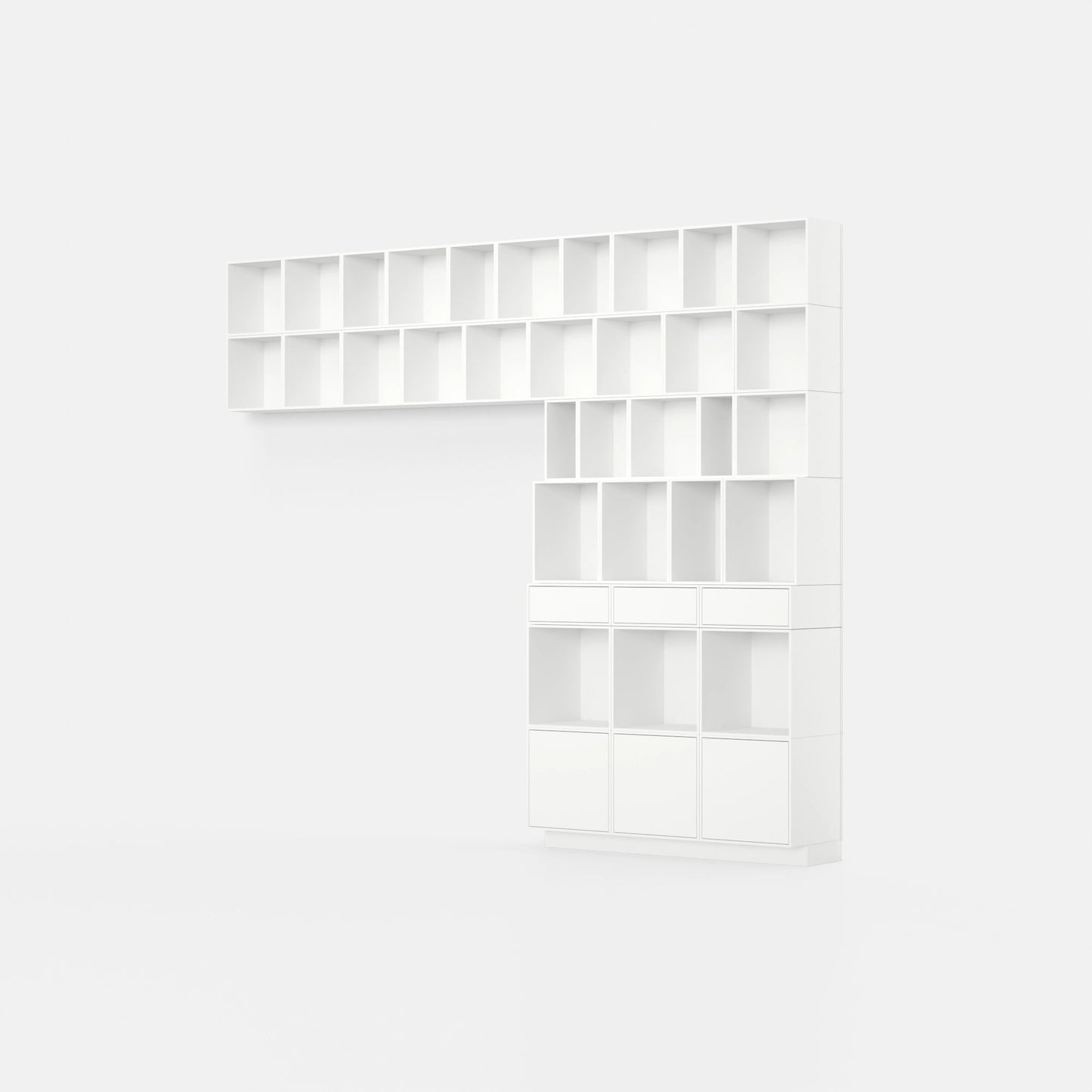 Fensterregal RK1153 von der linken Seite