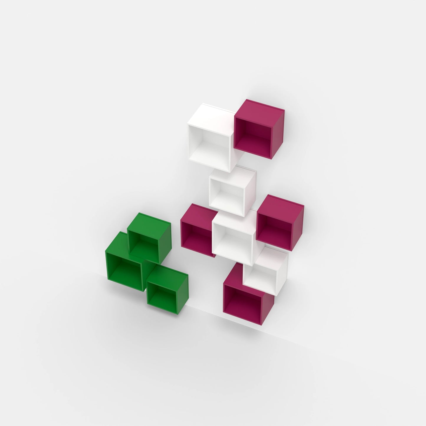 Modulares Regal RK041 von oben