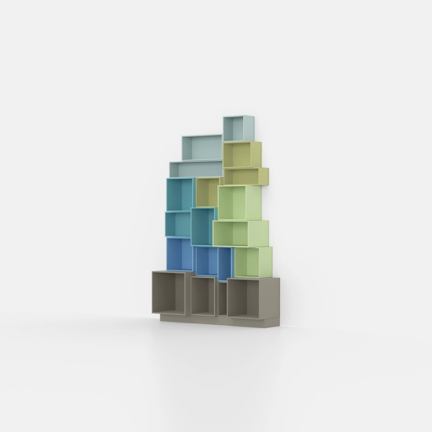 Modulares Regal RK1056 von der linken Seite