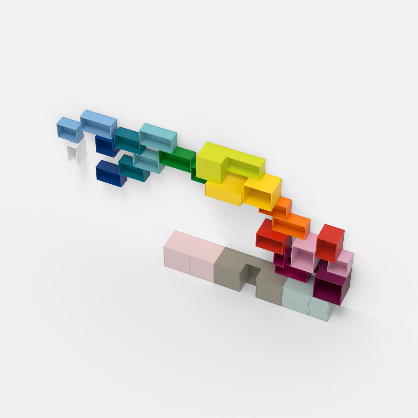 Modulares Regal RK1132 von oben