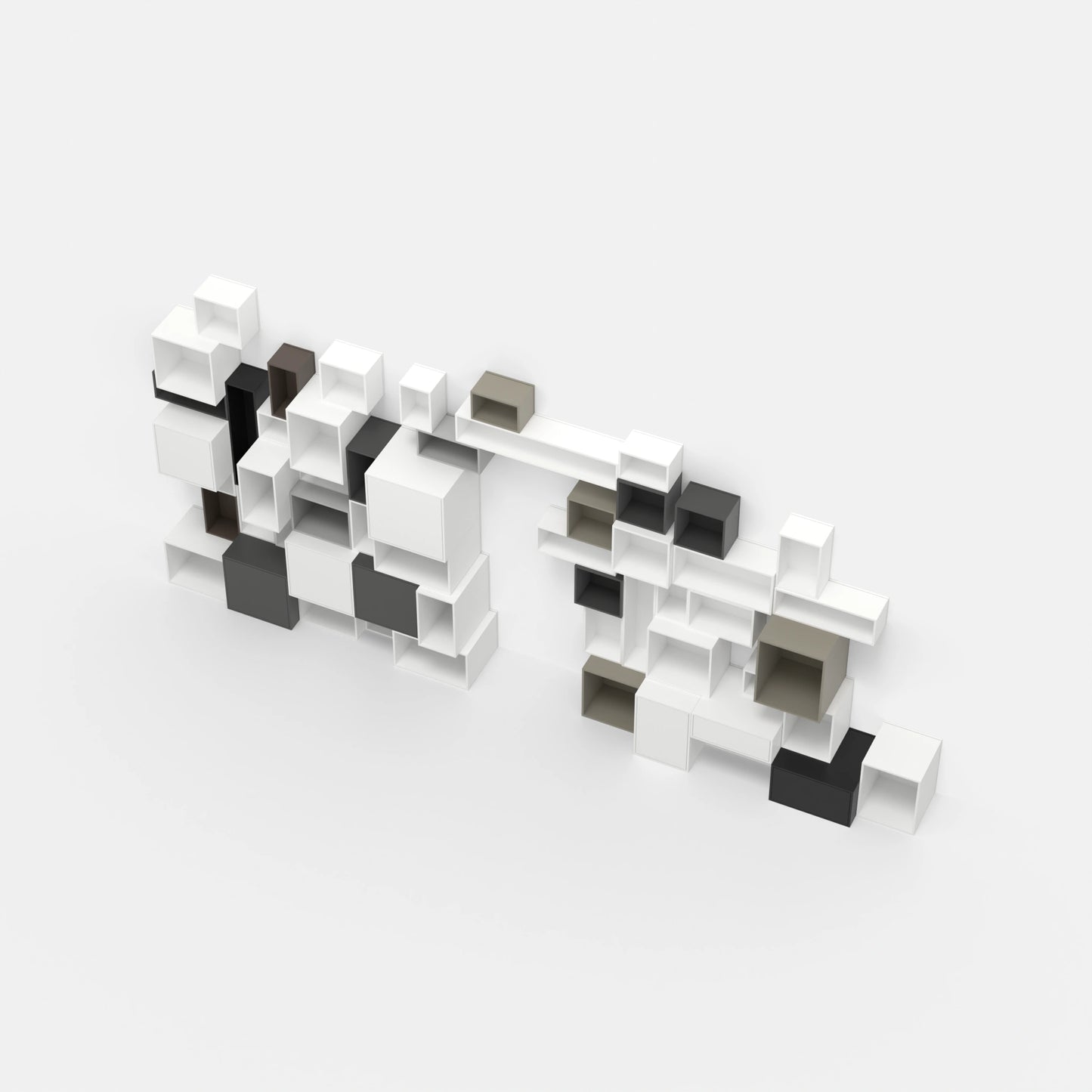 Modulares Regal RK181 von oben