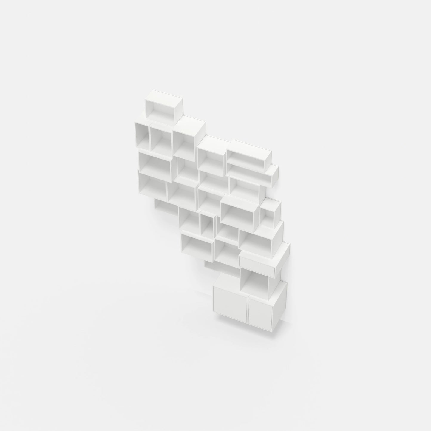 Modulares Regal RK251 von oben