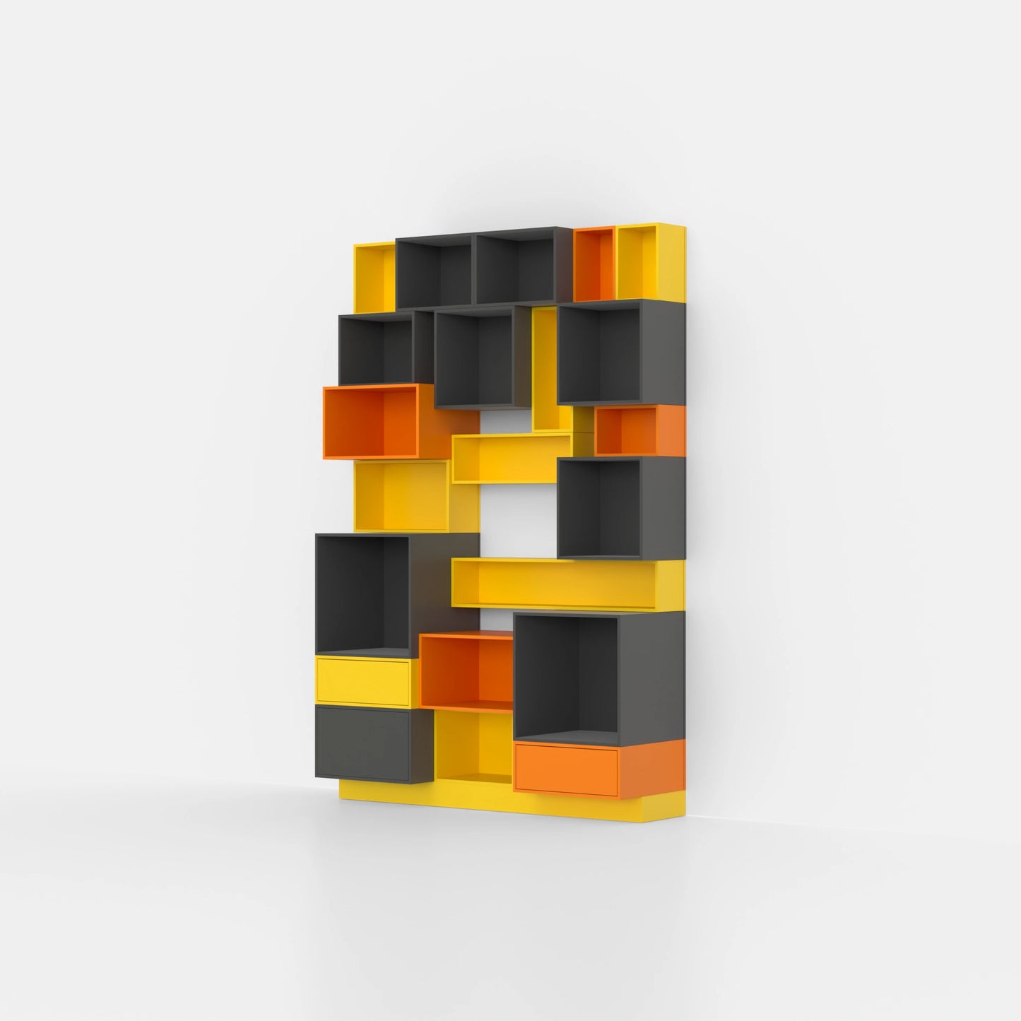 Nischenregal RK1020 von der linken Seite