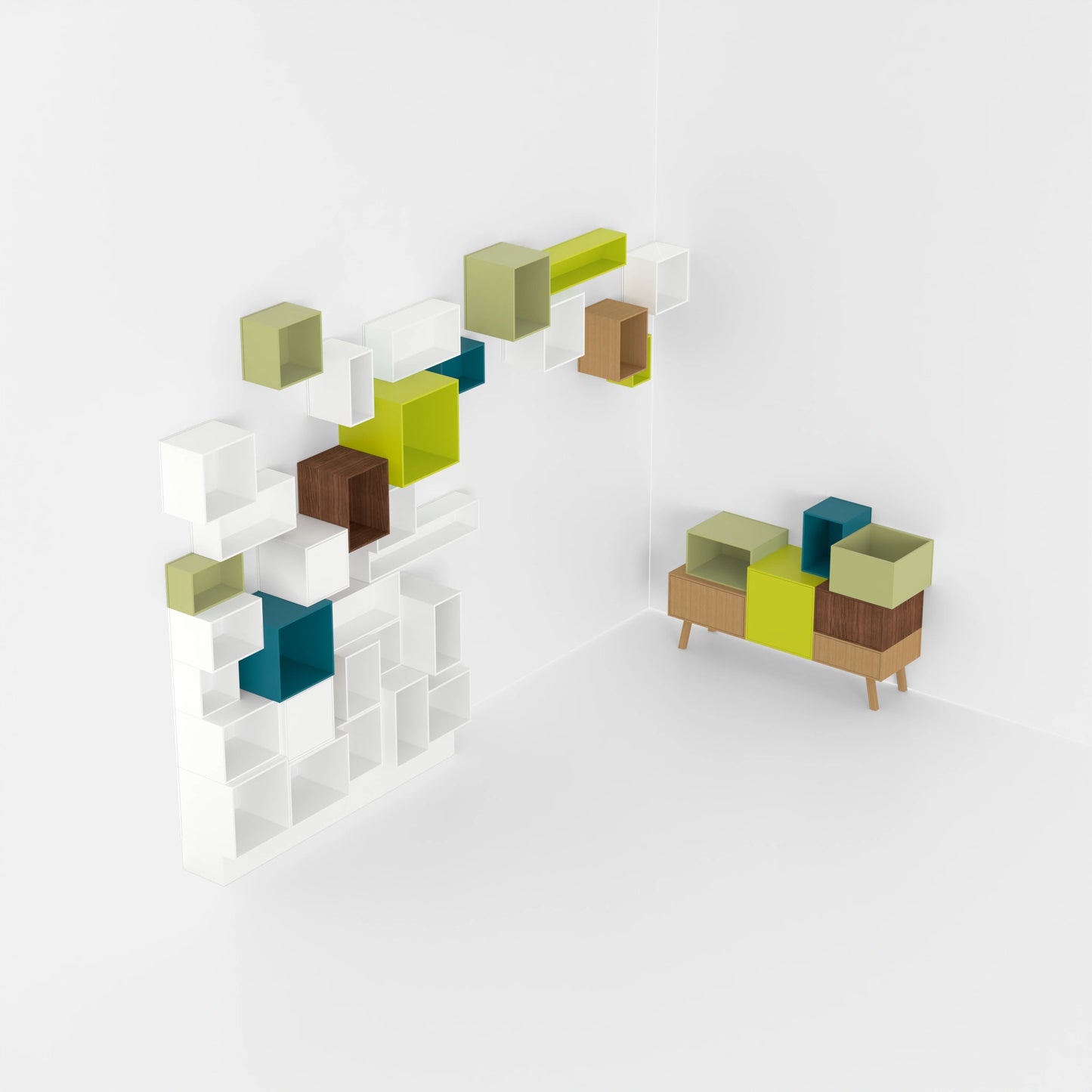 Regalwand RK223 von oben