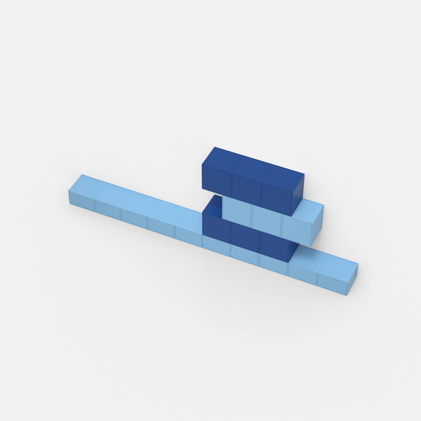 Schubladenregal RK070 von oben