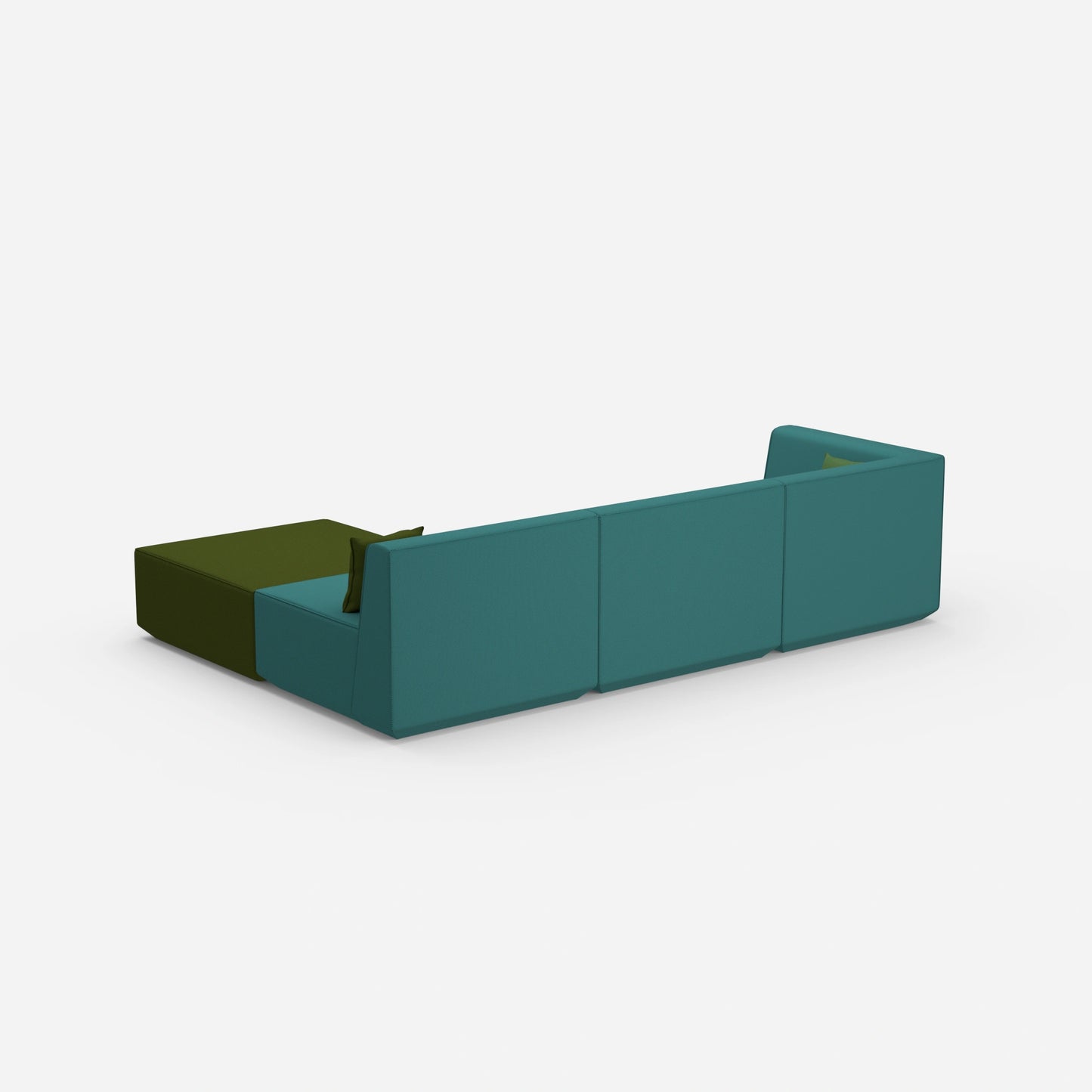 Sofaecke hochwertig von hinten