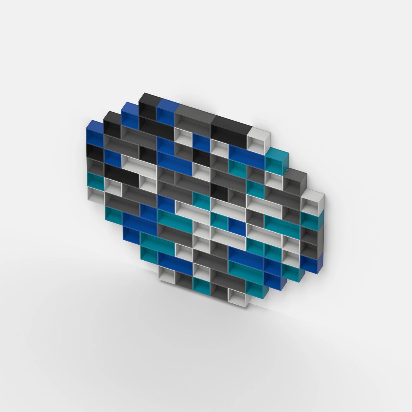 CD shelving RK056 from above