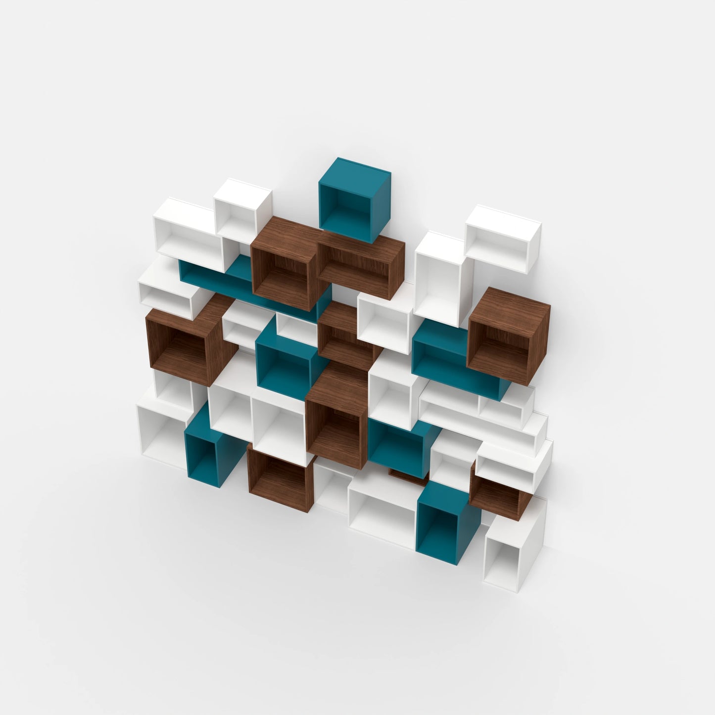 Modular shelving RK094 from above
