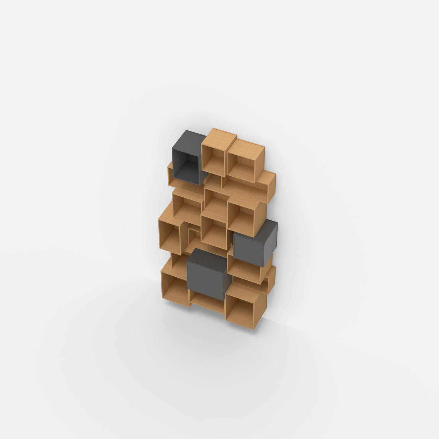 Modular shelving RK1102 from above