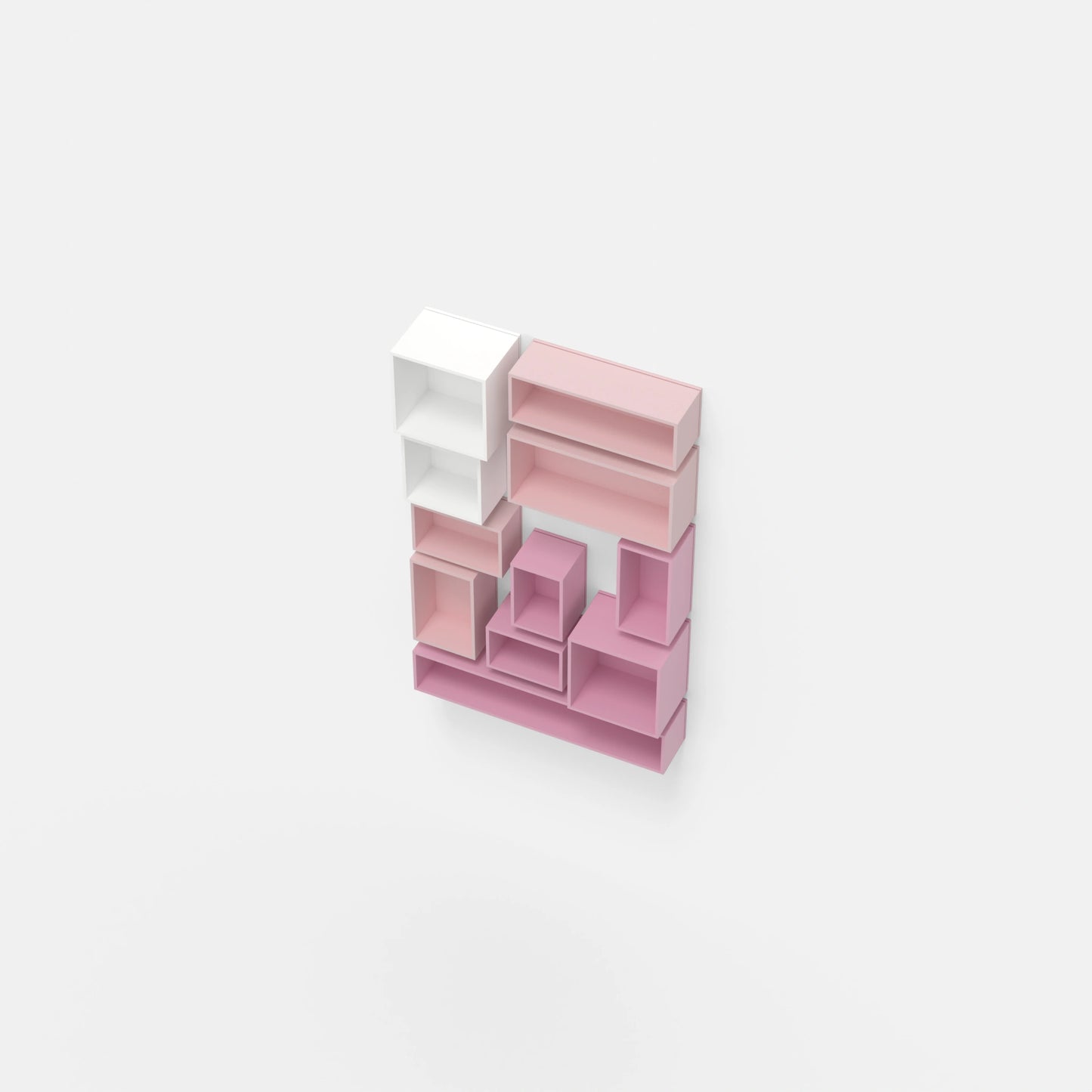 Niche shelving RK1047 from above