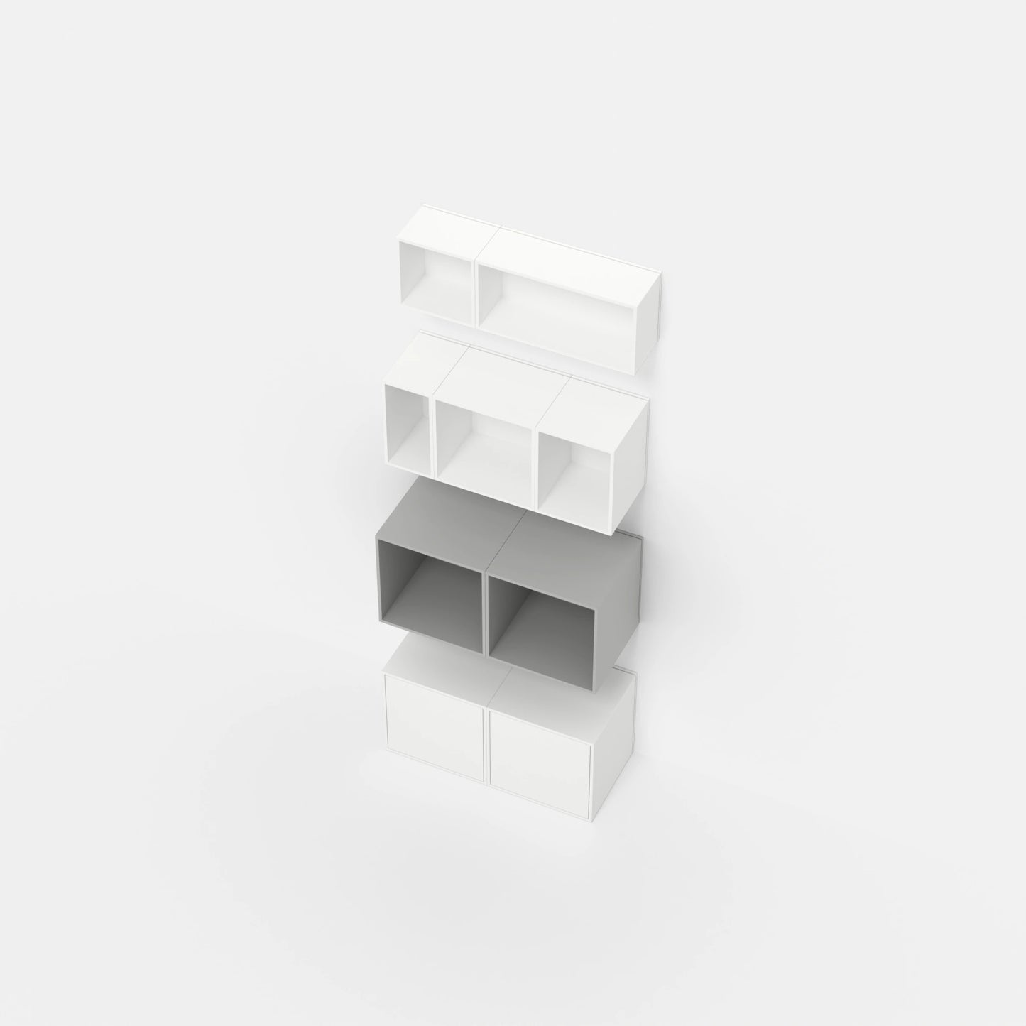 Niche shelving RK1152 from above