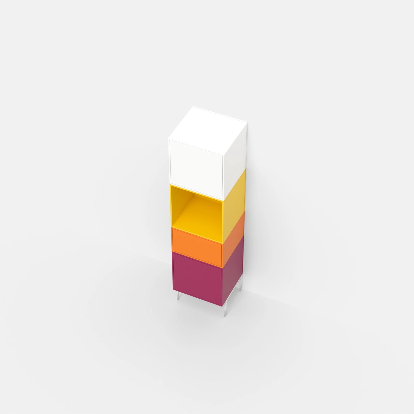 Niche shelving RK1162 from above