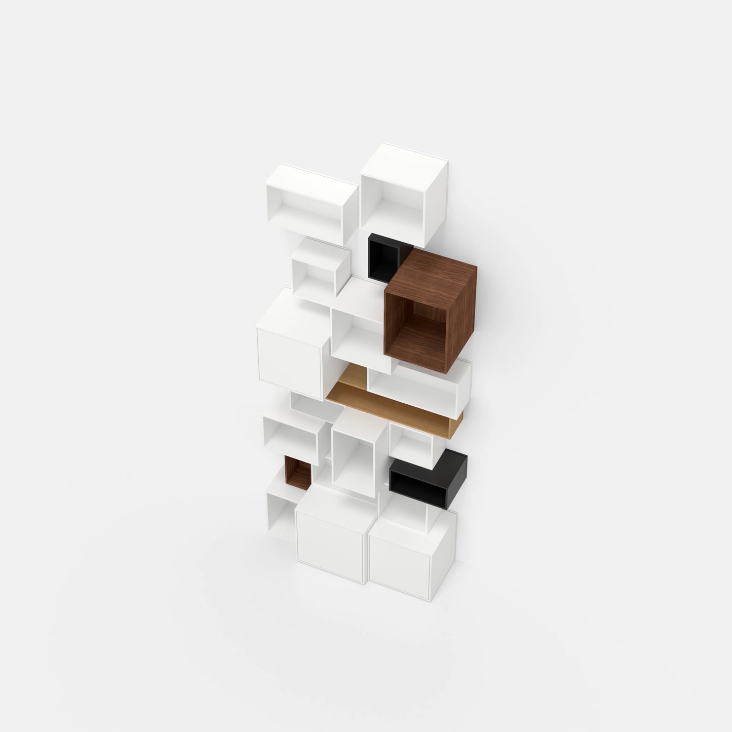 Niche shelving RK222 from above