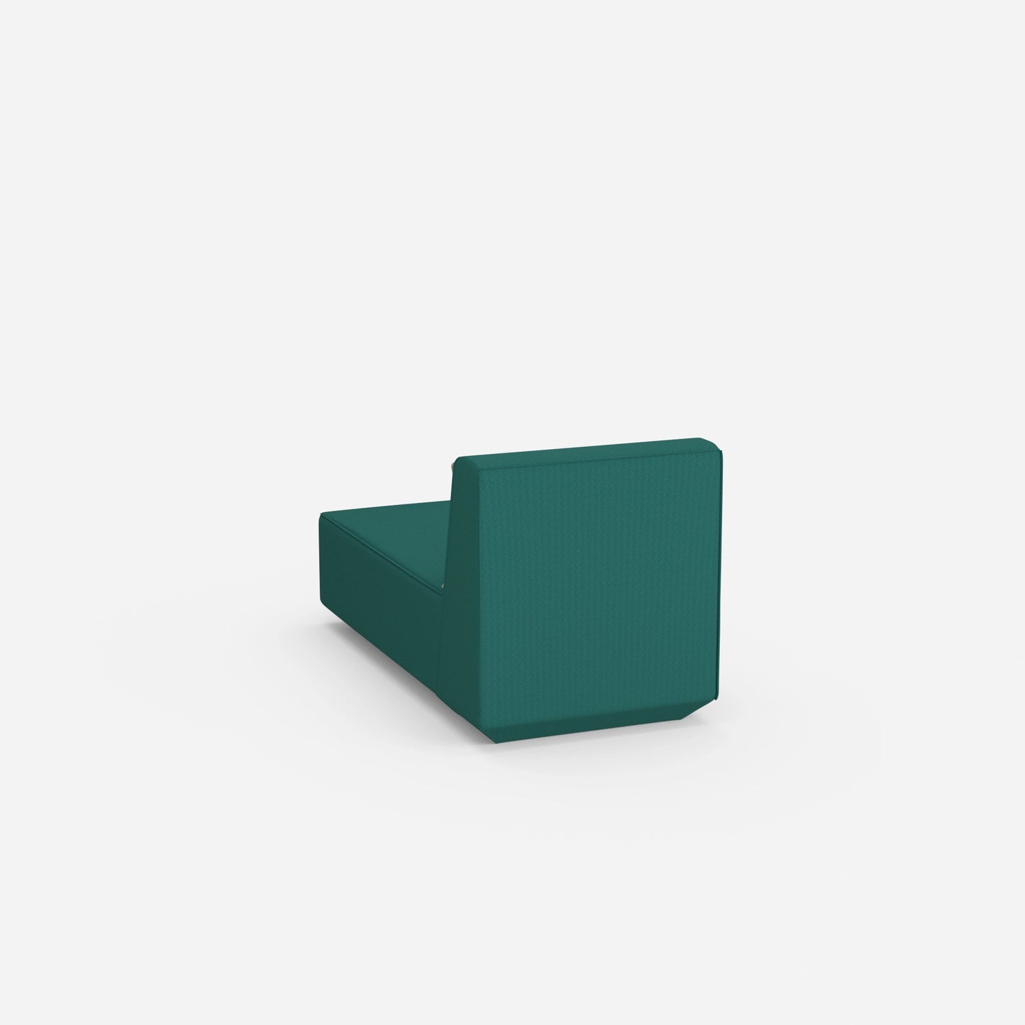 chaise longue for small rooms from behind