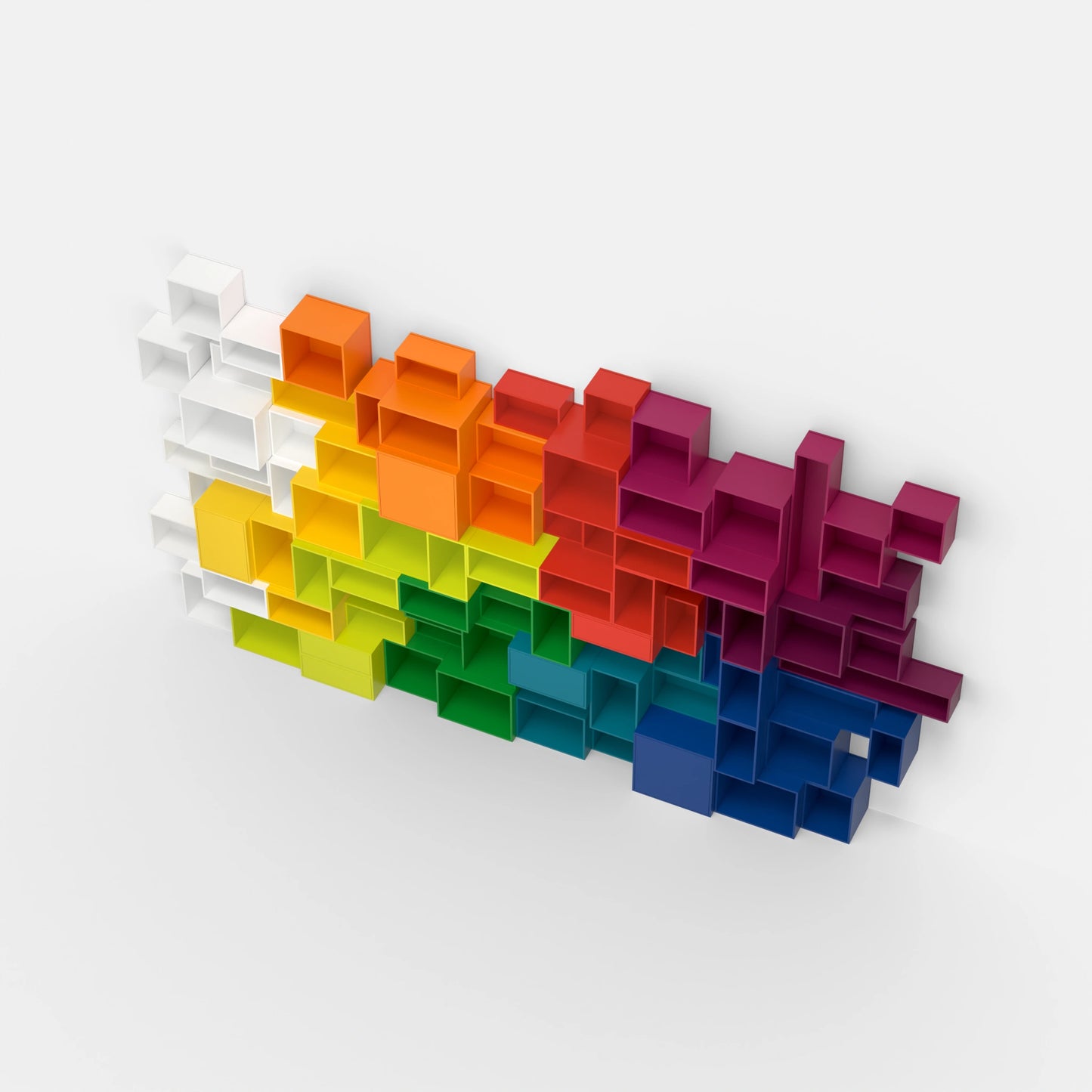 Shelving system RK019 from above