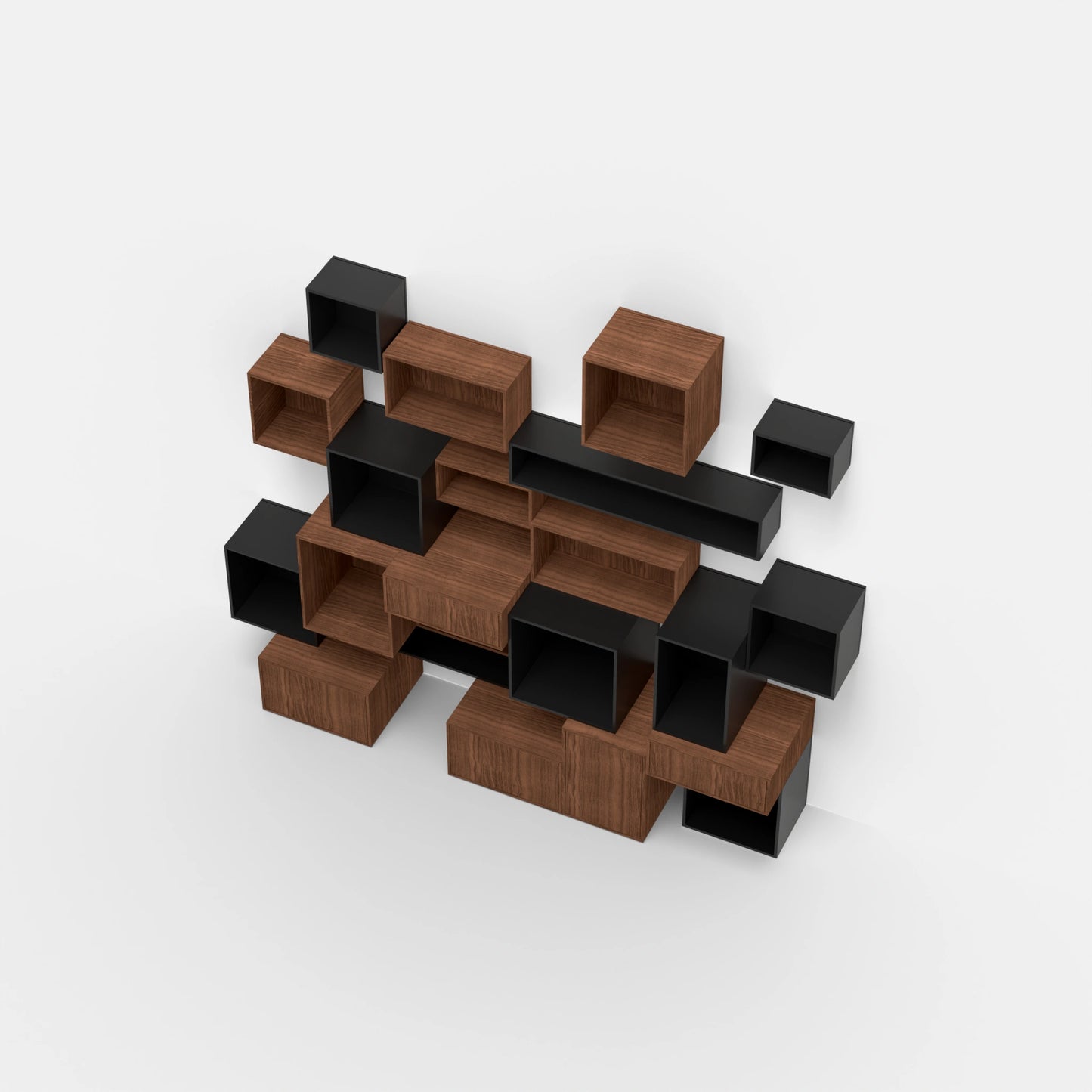 Shelving system RK029 from above