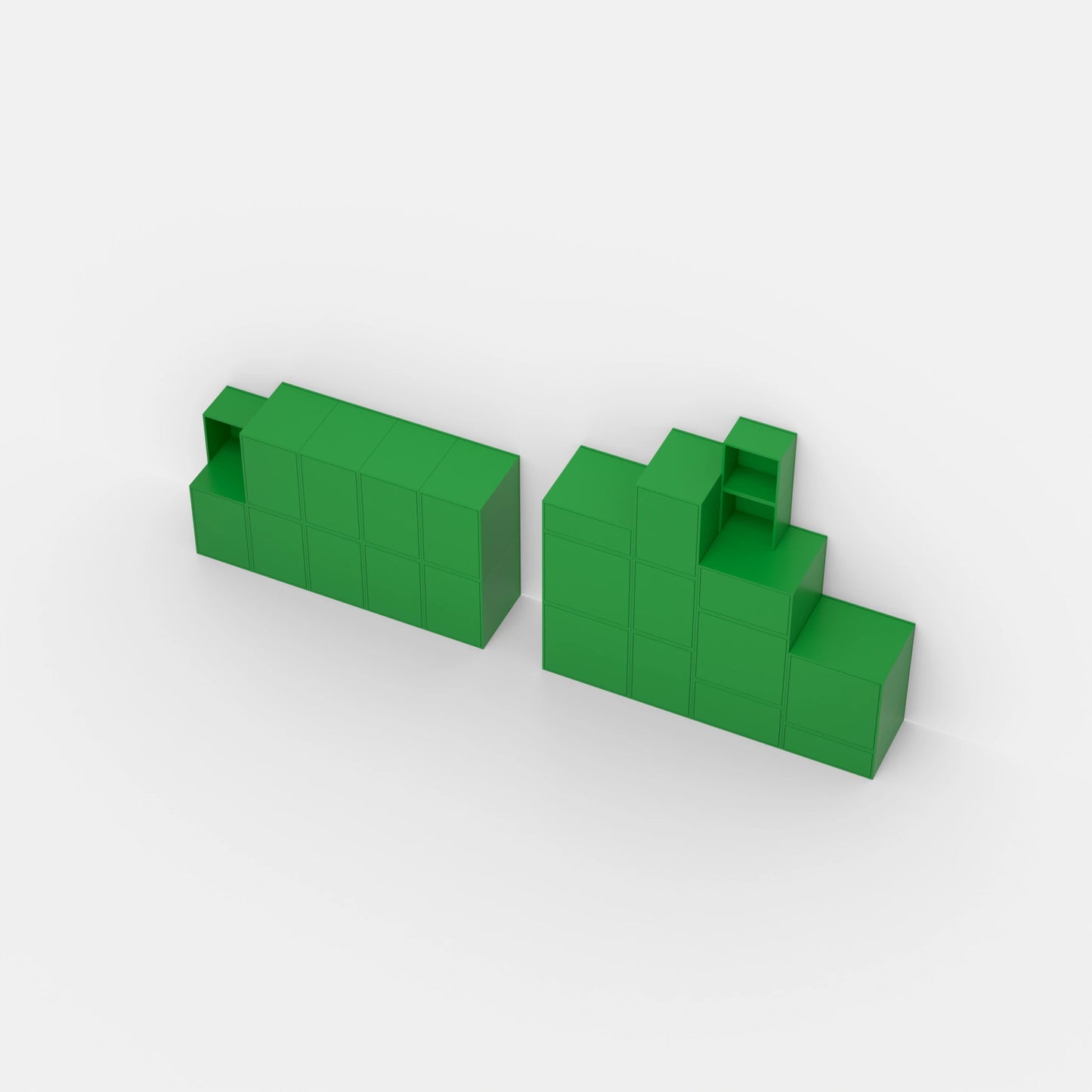 Shelving system RK178 from above