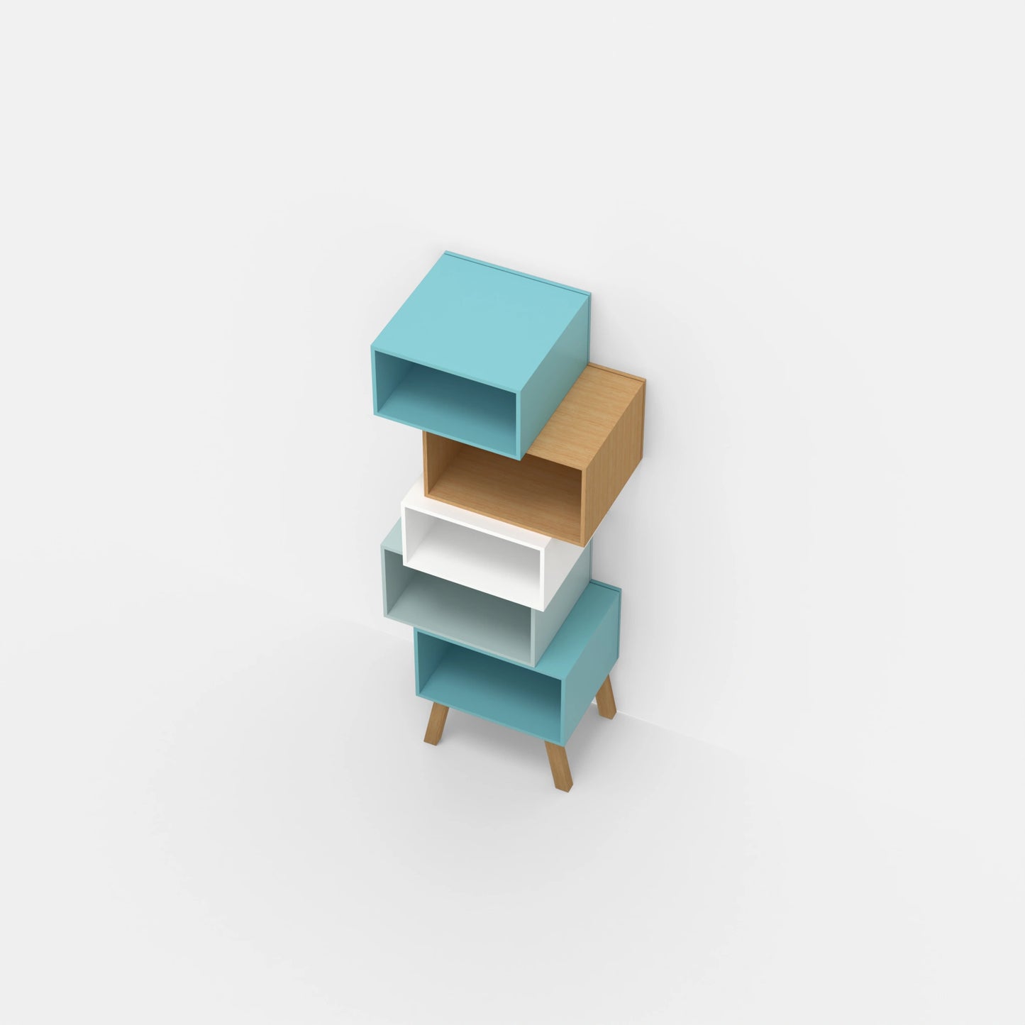 Shelving system RK191 from above