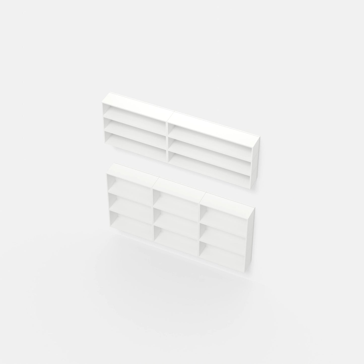 Shelving system RK247 from above