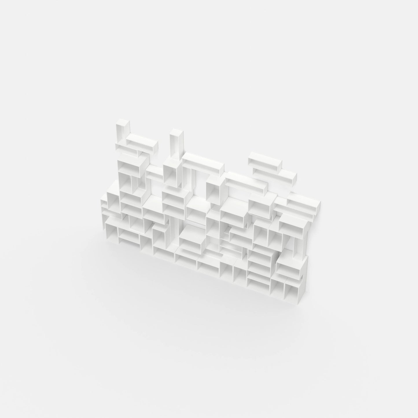 Wall bookshelf RK266 from above