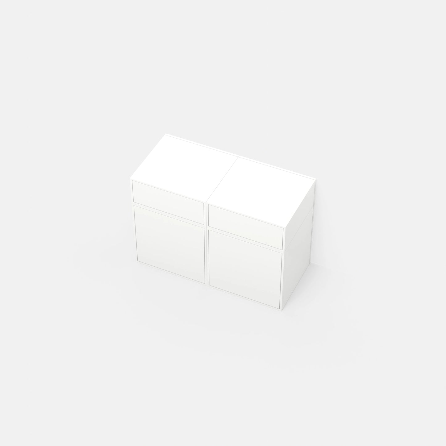 RK152 drawer unit from above