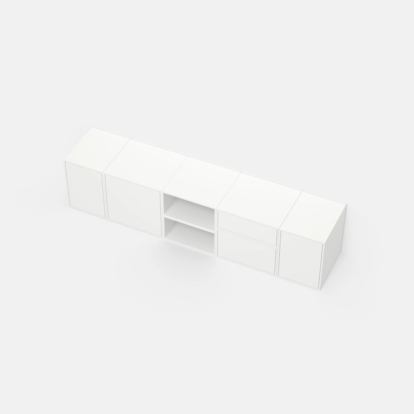 RK015 door shelf from above