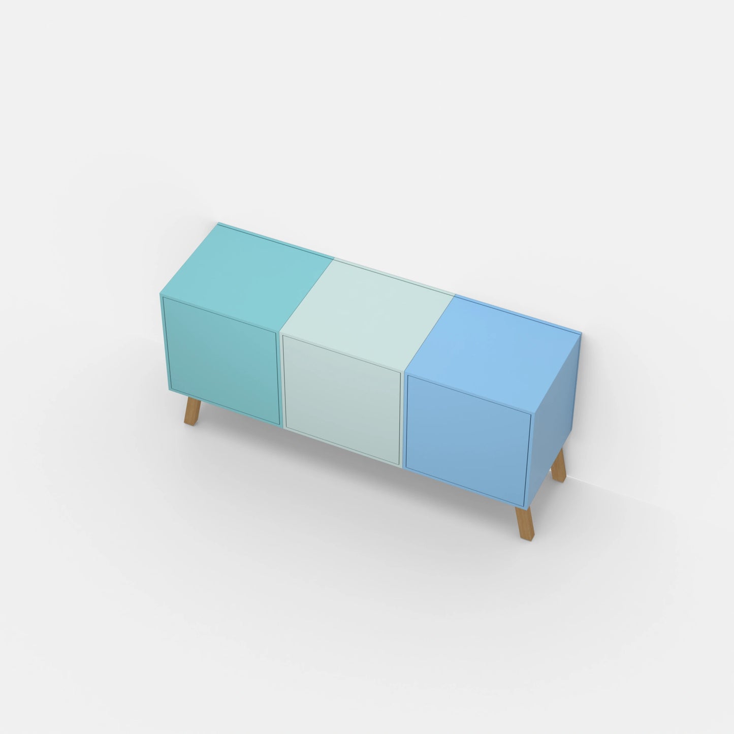 RK192 door shelf from above