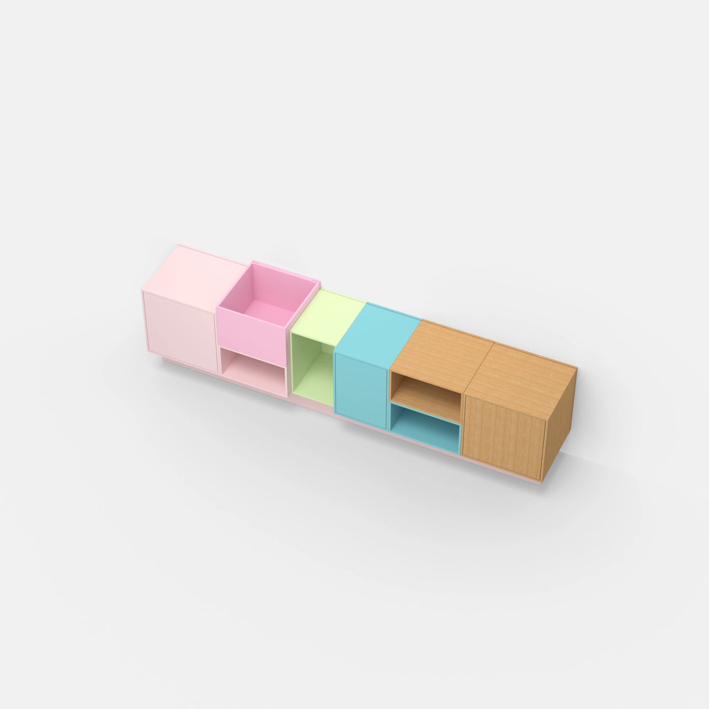 RK209 door shelf from above