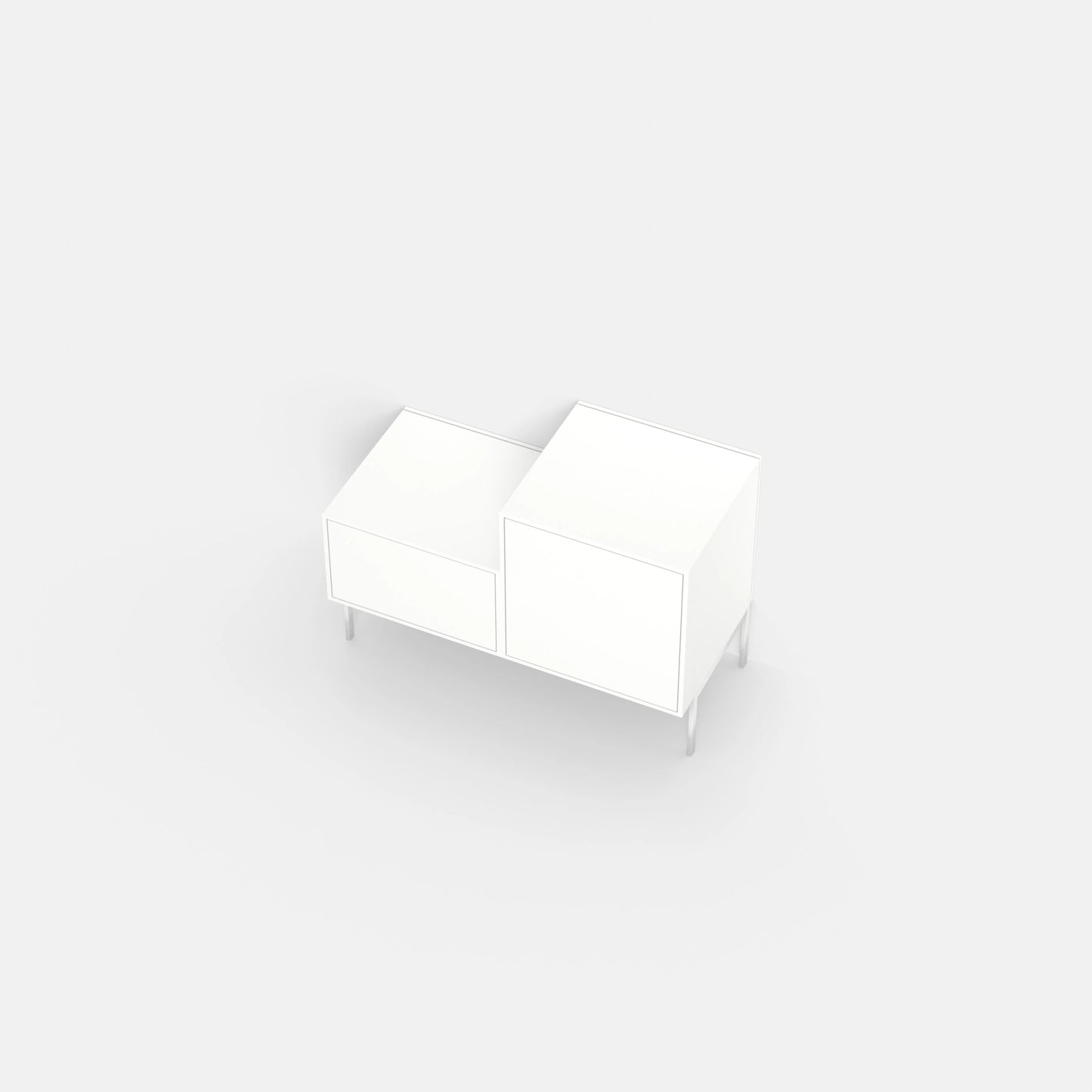 Door shelf SB050 from above