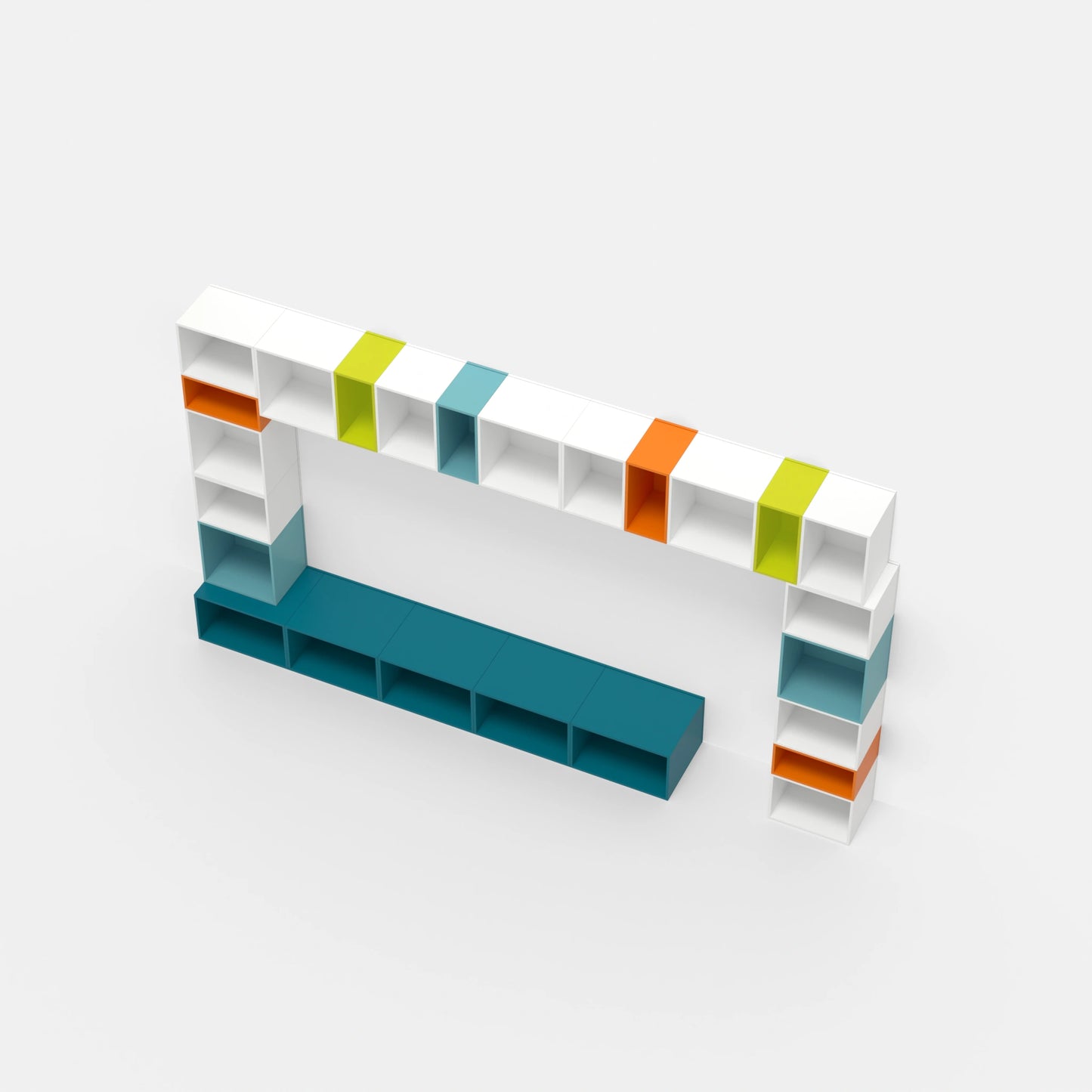 TV shelving RK099 from above