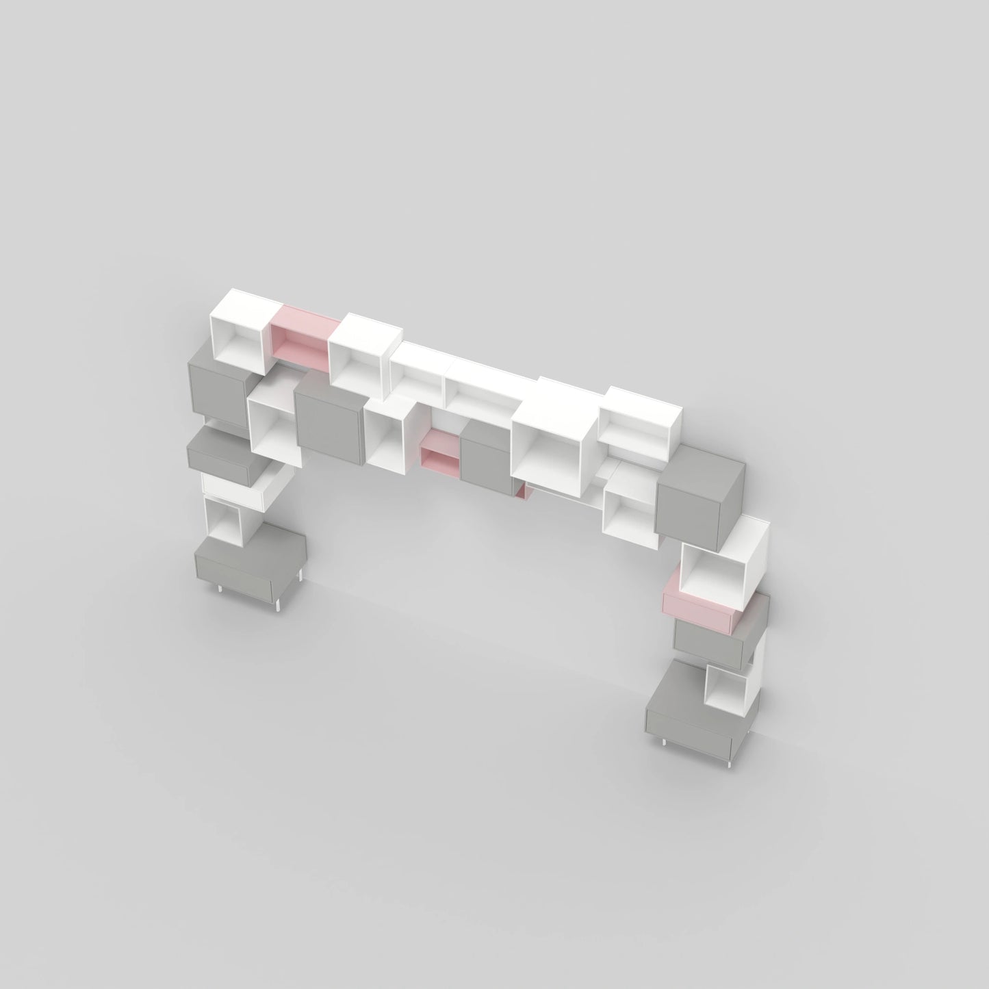 TV shelving RK1037 from above