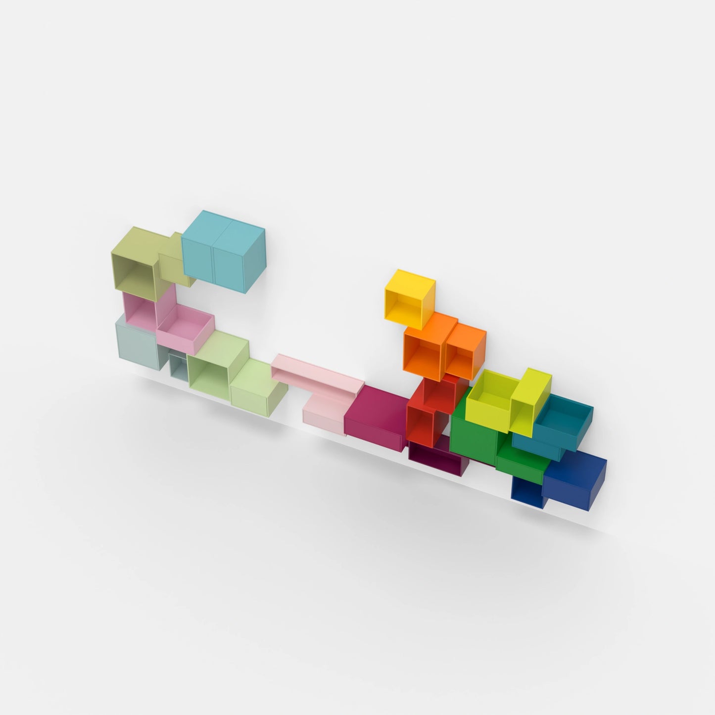 TV shelving RK1042 from above