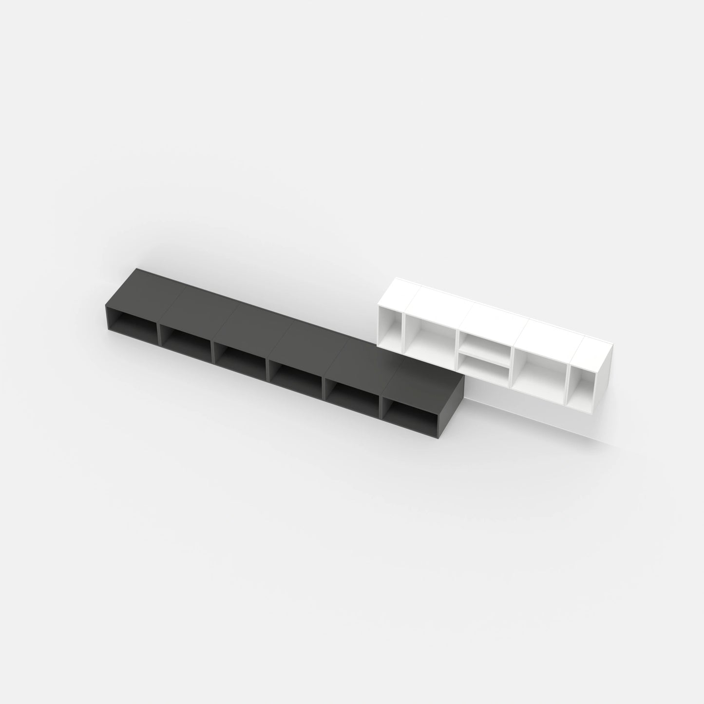 TV shelving RK107 from above