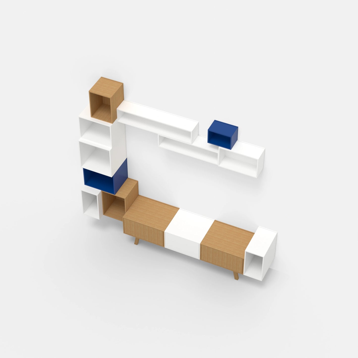 TV shelving RK157 from above