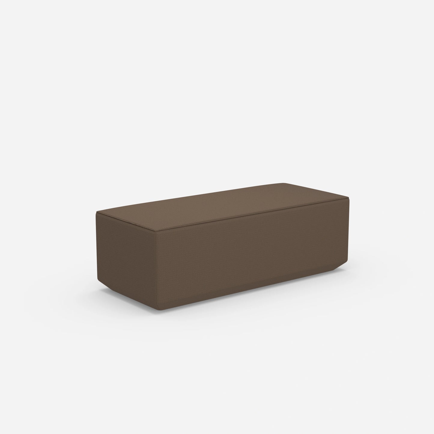 Banquette pour chambre à coucher vue de derrière