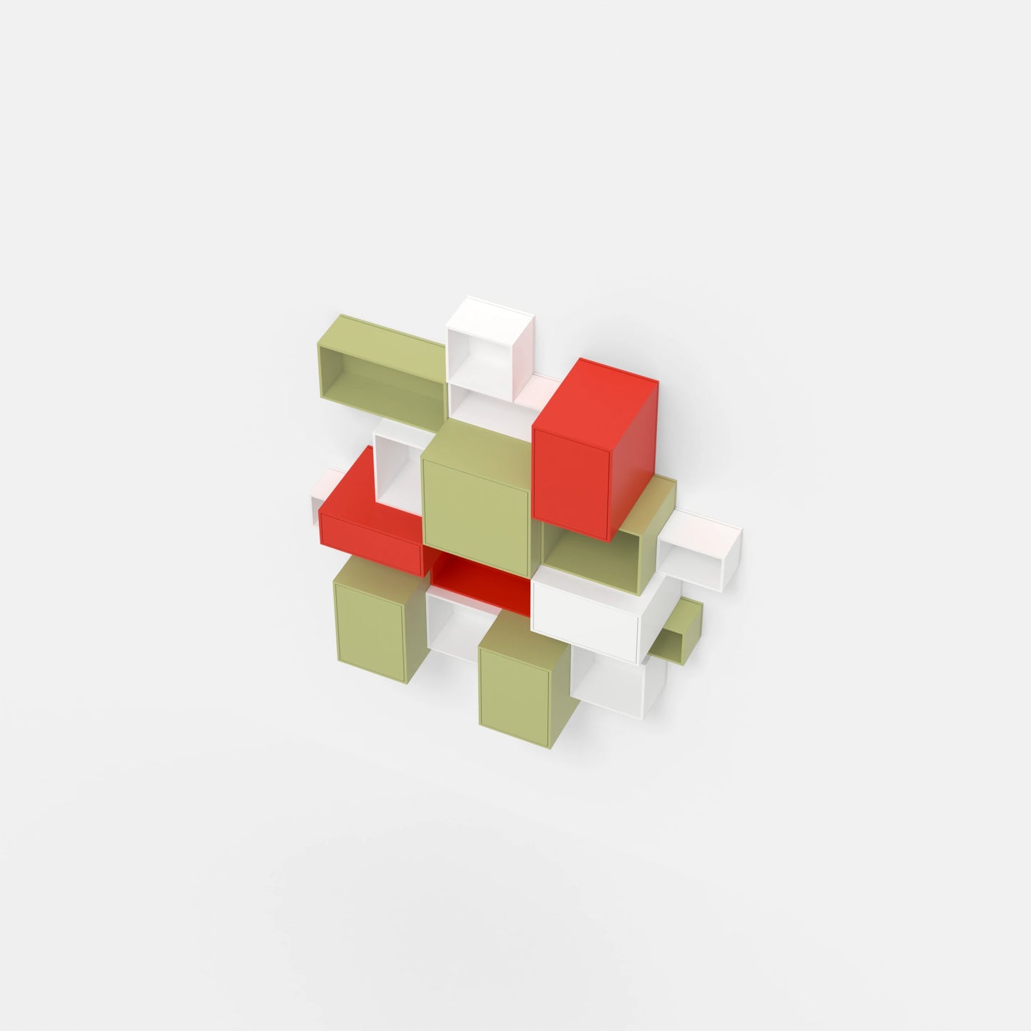 Étagère suspendue RK1131 vue de dessus