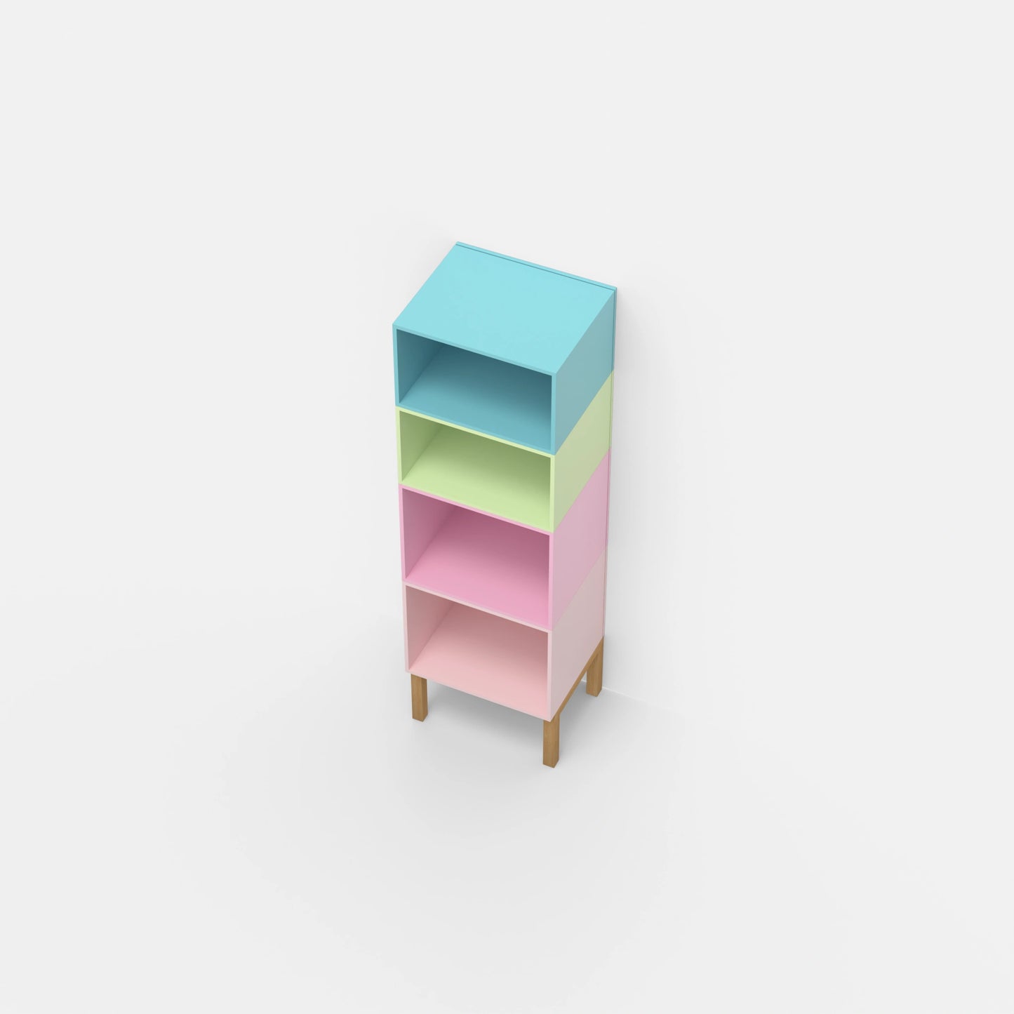 Étagère en niche RK145 vue de dessus