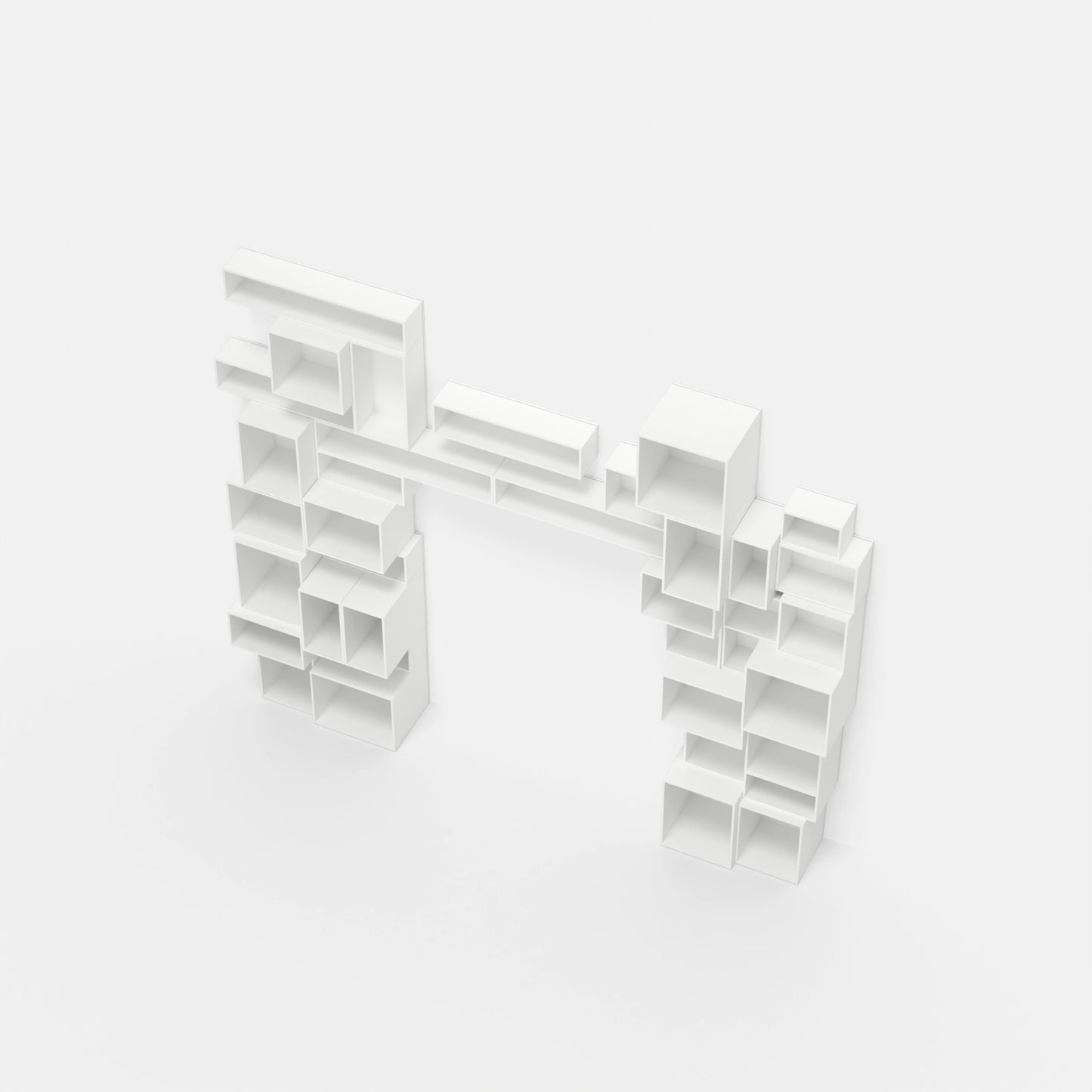 Étagère en niche RK254 vue de dessus