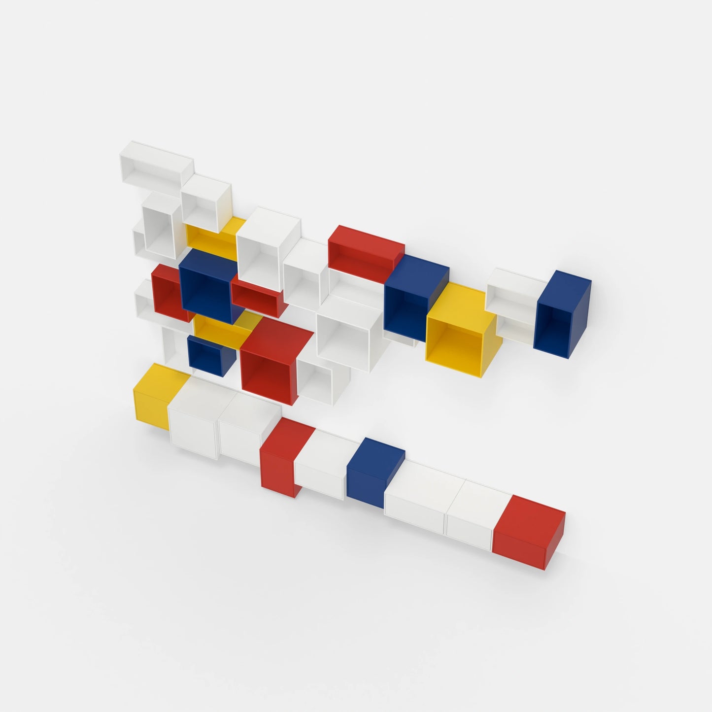 Système d'étagères RK1069 par le haut