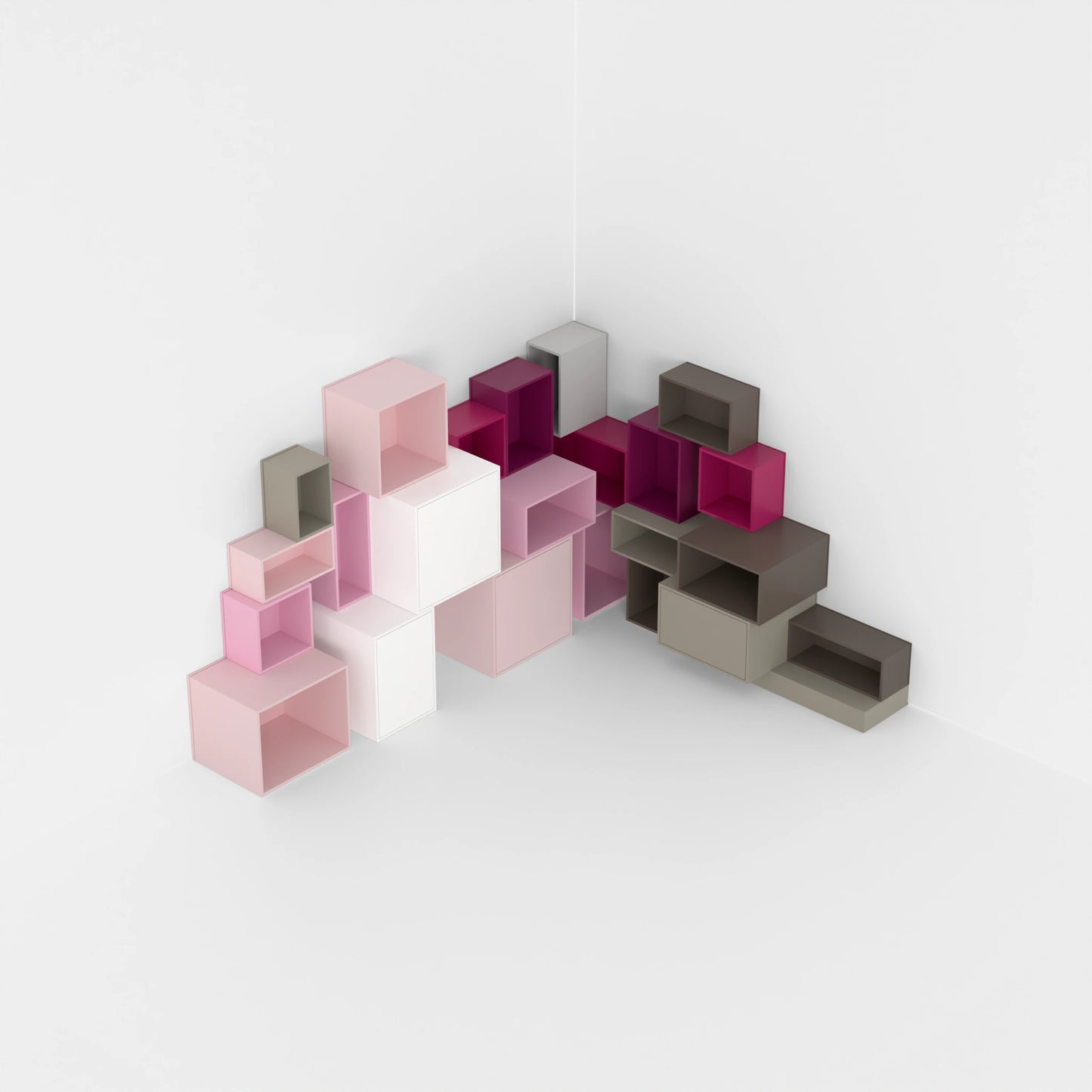 Système d'étagères RK149 par le haut