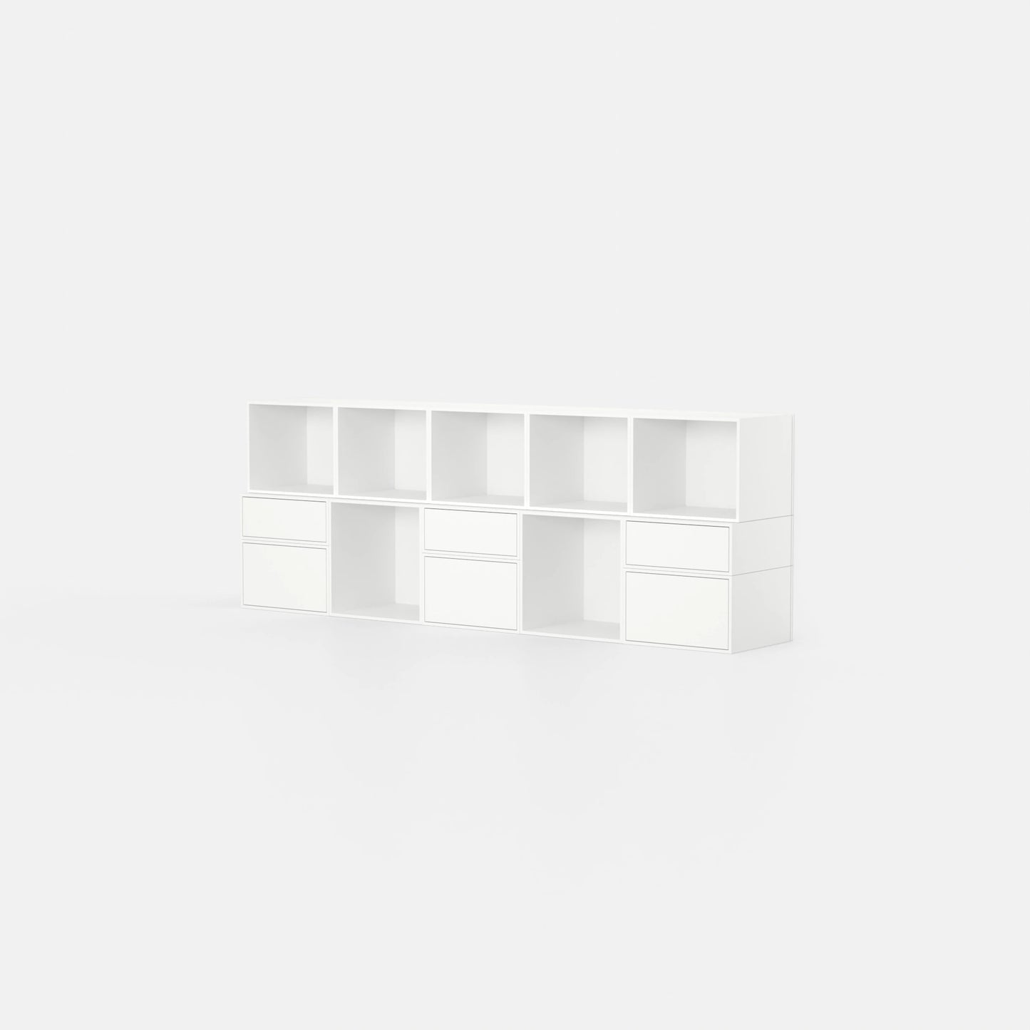 Étagère à tiroirs RK1142 du côté gauche