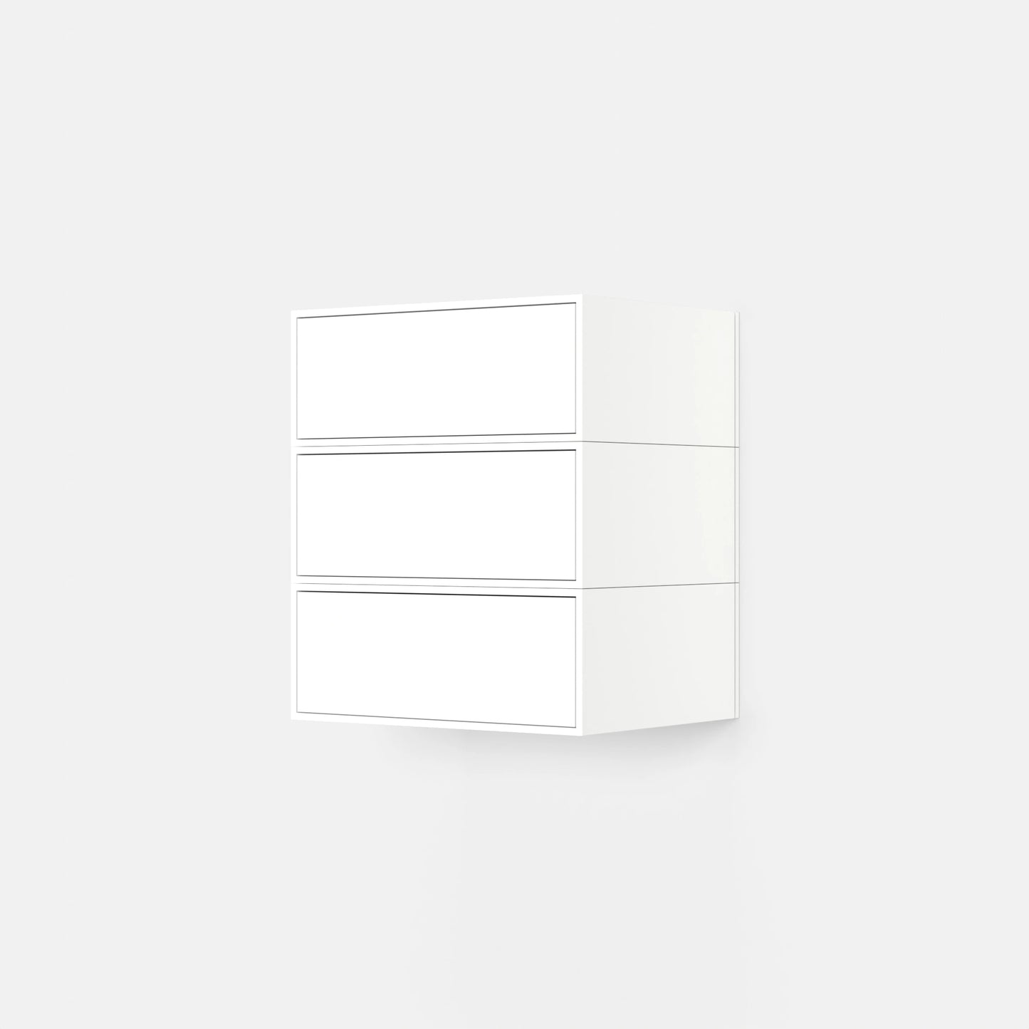 Étagère à tiroirs RK1154 du côté gauche