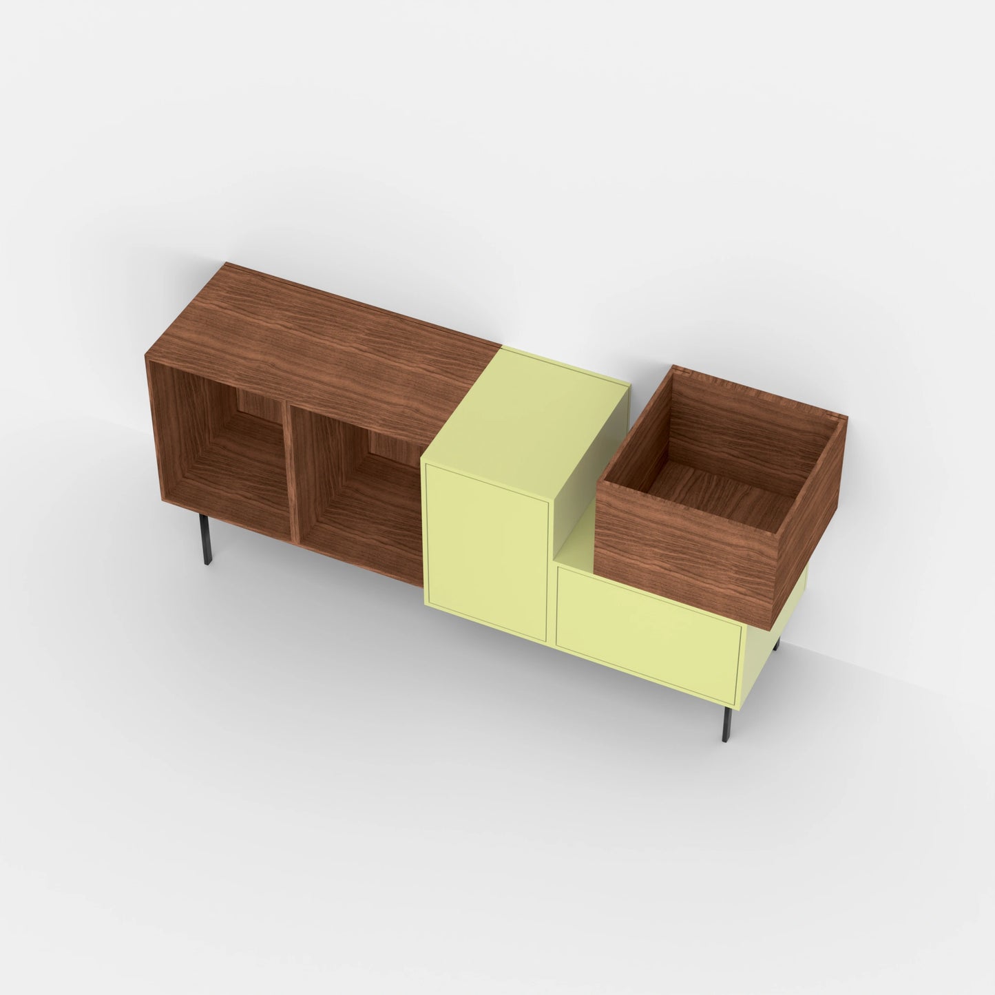 Buffet SB042 vu d'en haut