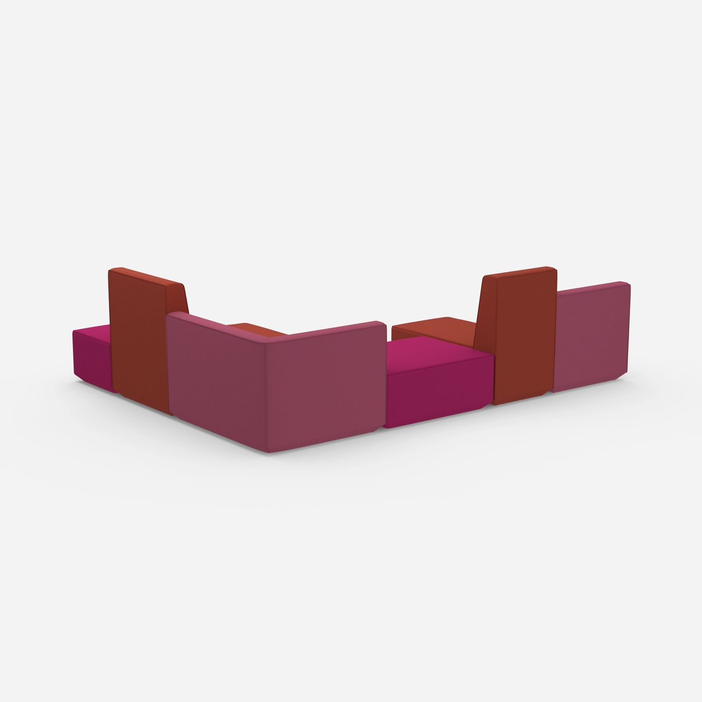 Canapé panoramique avec coin de derrière