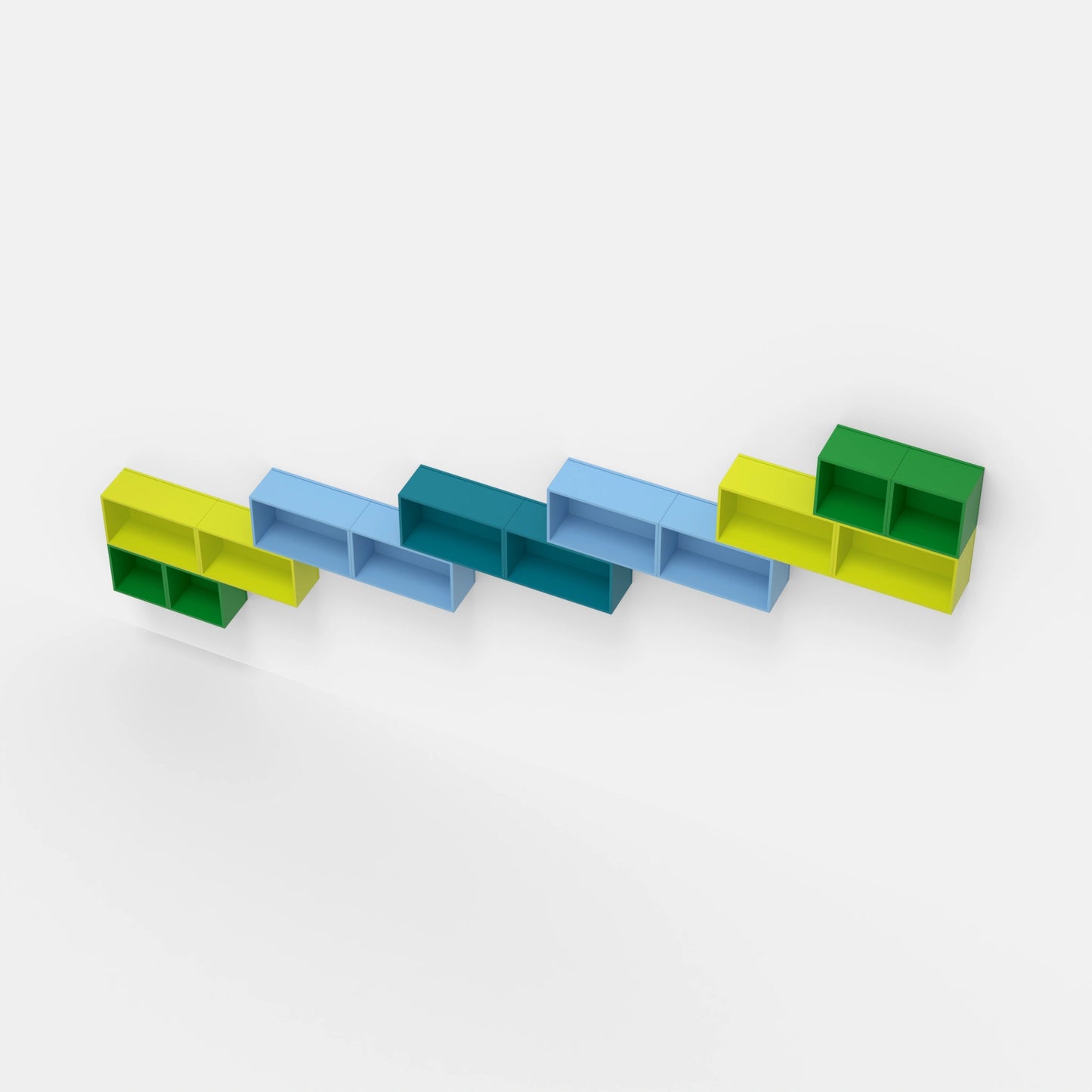 Meuble escaliers cube RK125 par le haut