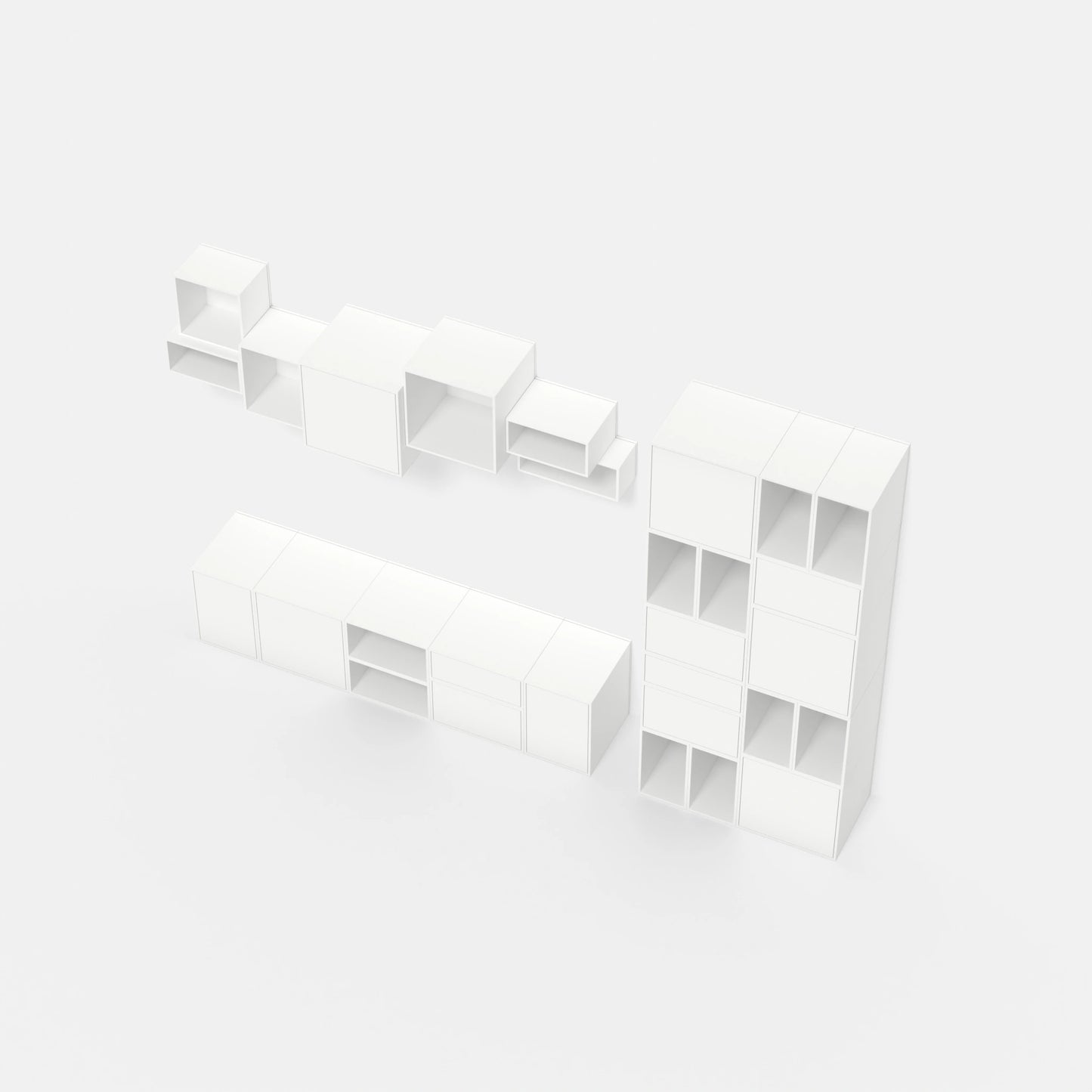 Étagère pour TV RK030 vue de dessus