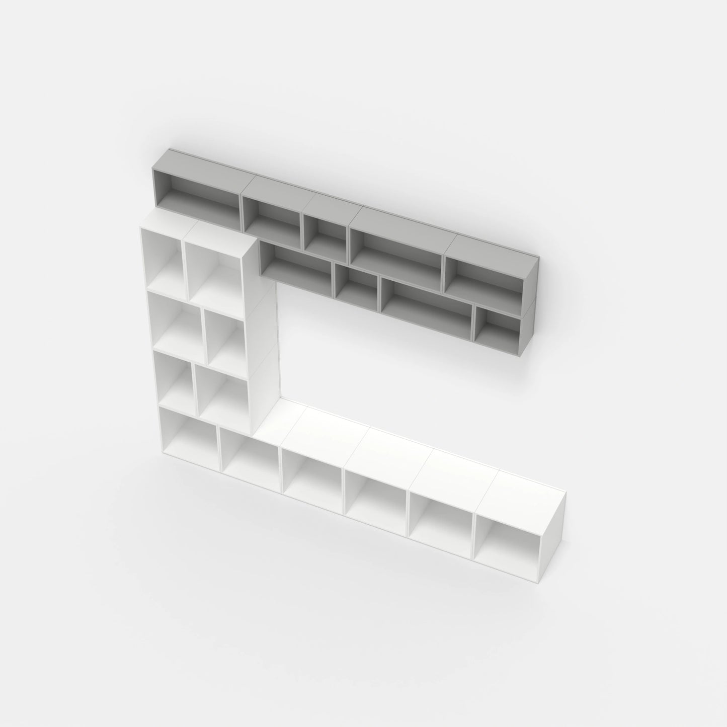 Étagère pour TV RK061 vue du dessus