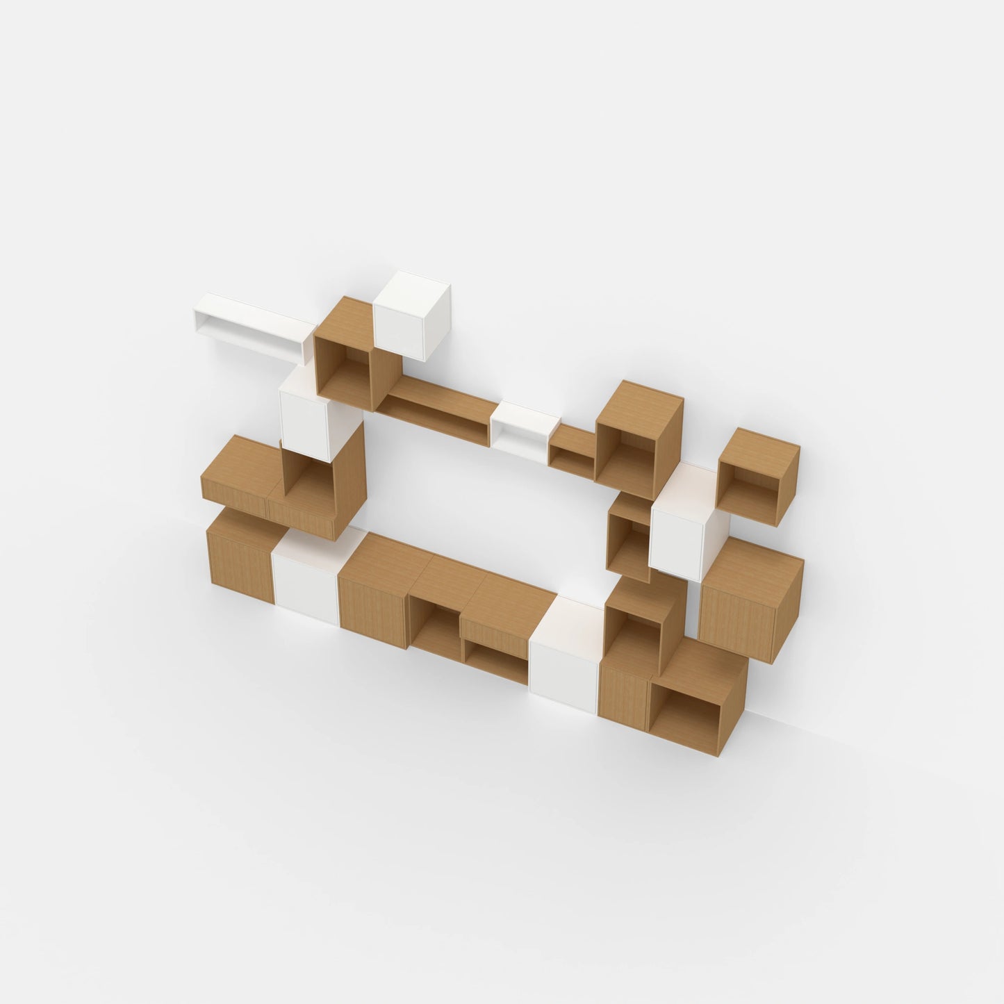 Étagère pour TV RK1101 vue du haut