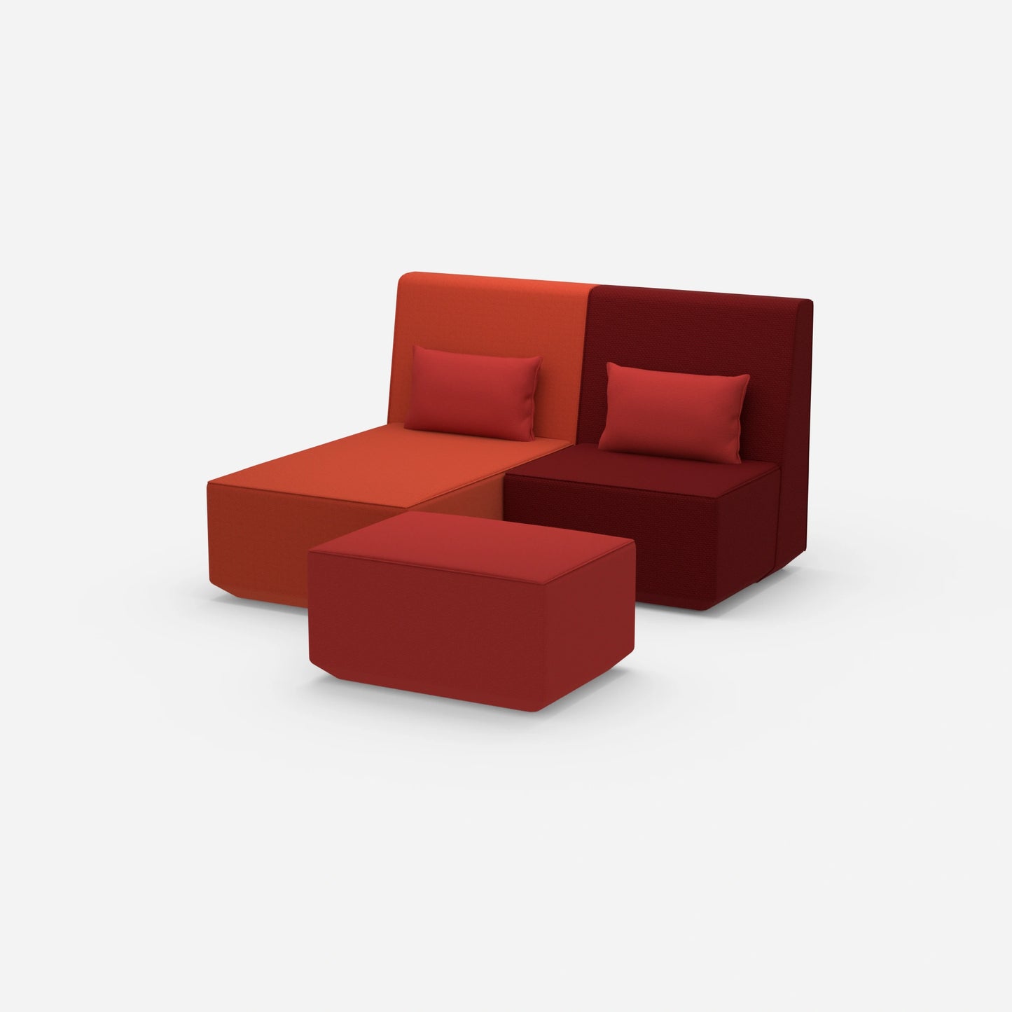 2 Sitzer mit Funktion von der Seite