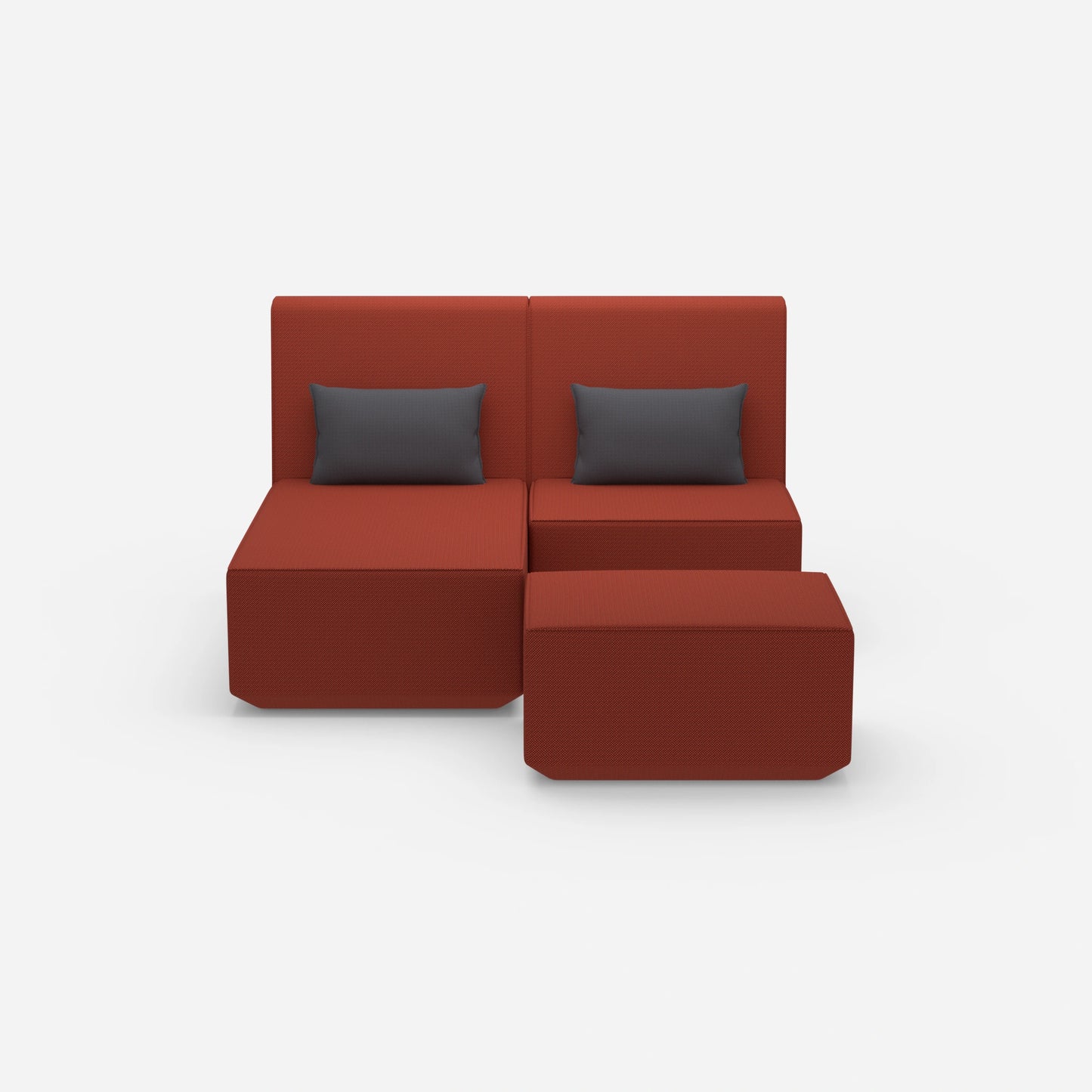 2 Sitzer mit Funktion von vorne